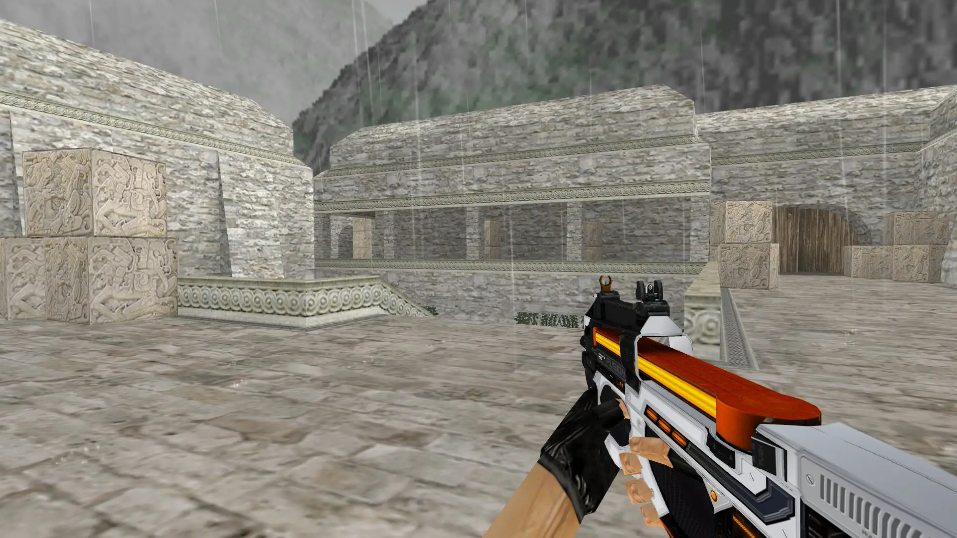 P90 Fusion — de_aztec (first person)
