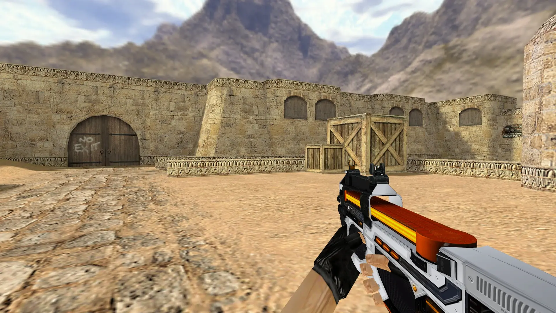 P90 Fusion — de_dust2 (first person)