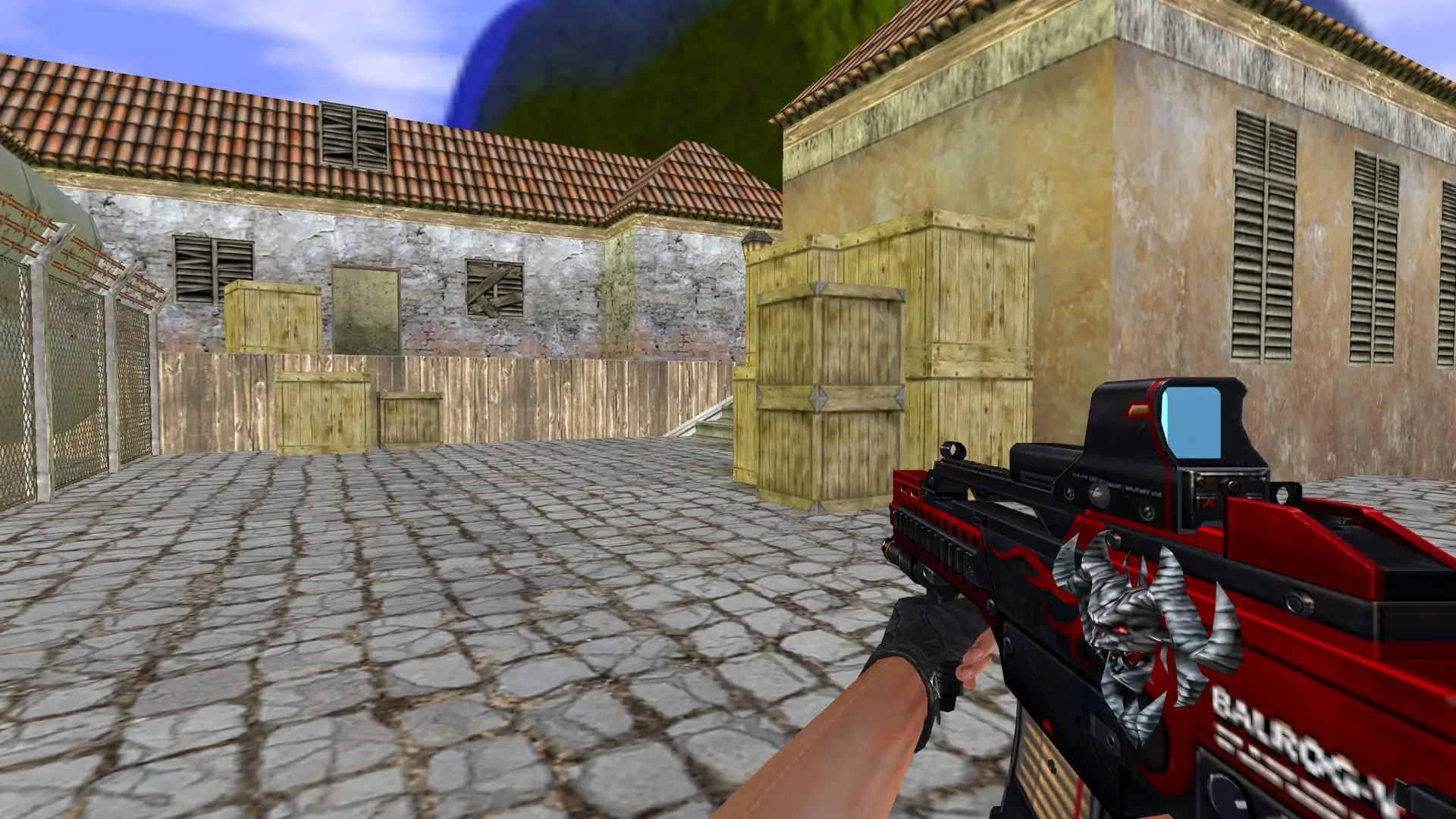 P90 Future Dragon — de_inferno (first person)