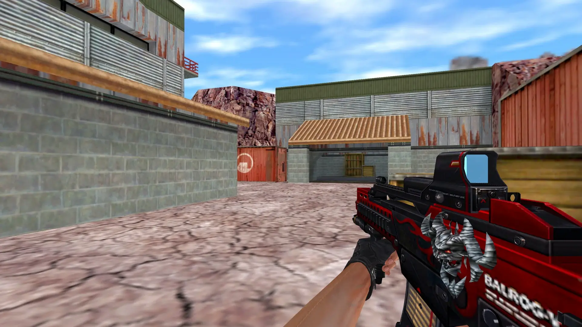 P90 Future Dragon — de_nuke (first person)