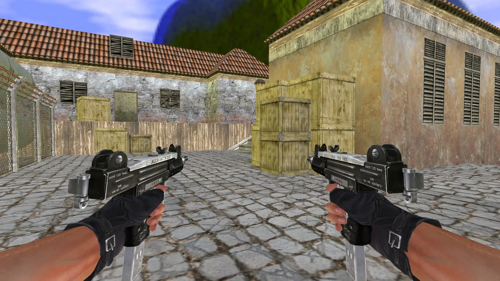 Dual Uzi — de_inferno (first person)