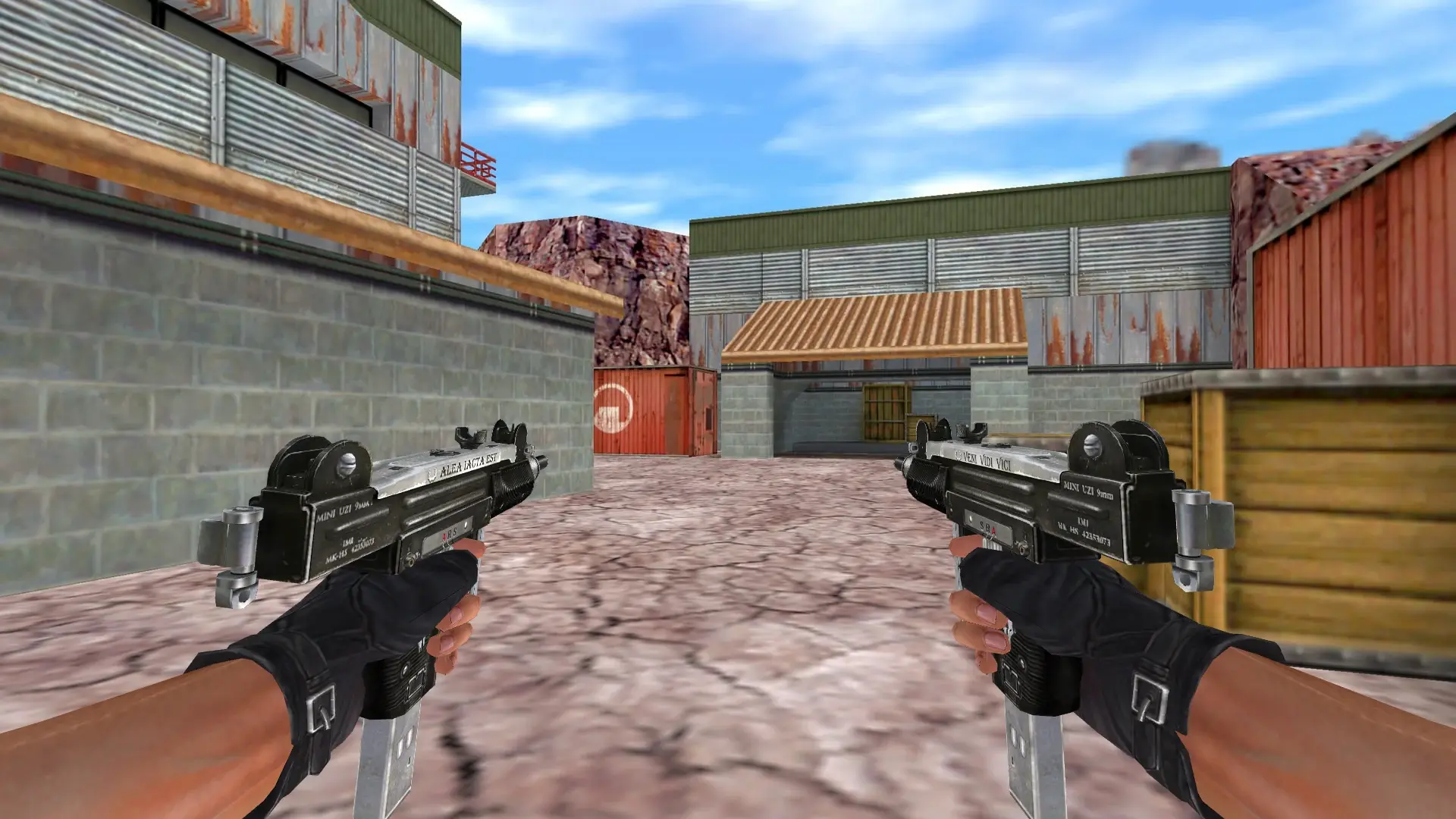 Dual Uzi — de_nuke (first person)