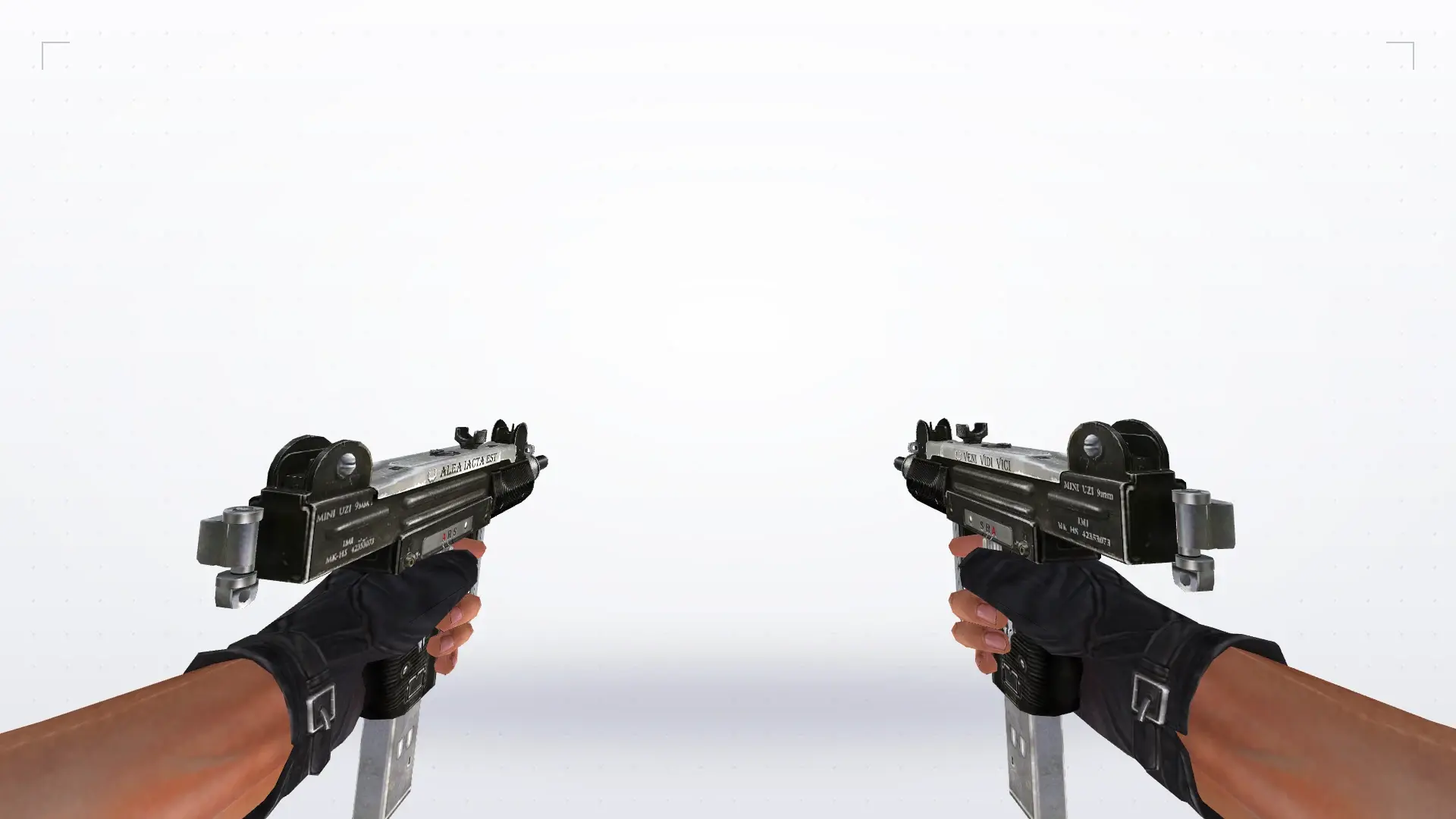 Dual Uzi — first person