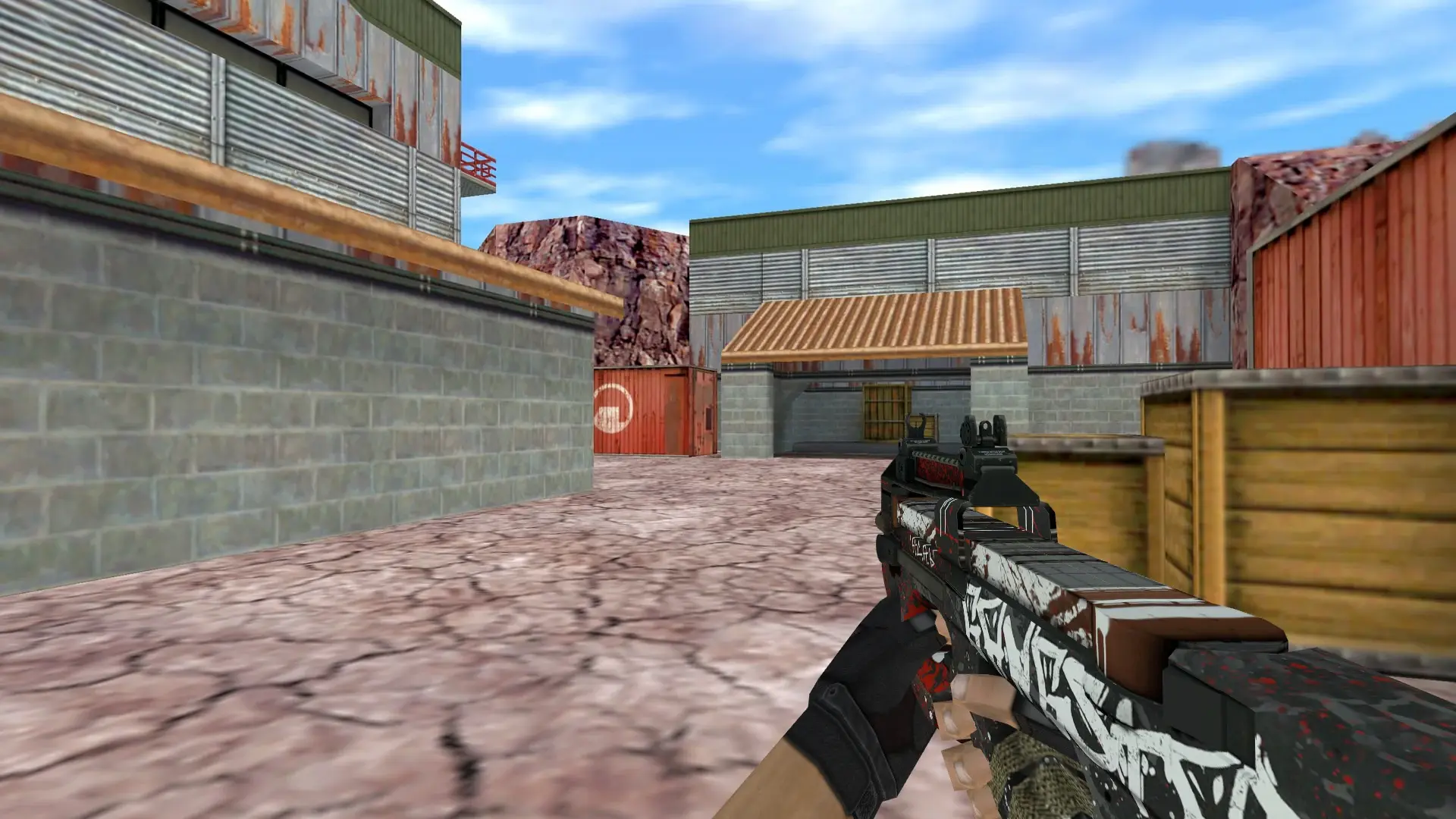 P90 Gangstar — de_nuke (first person)