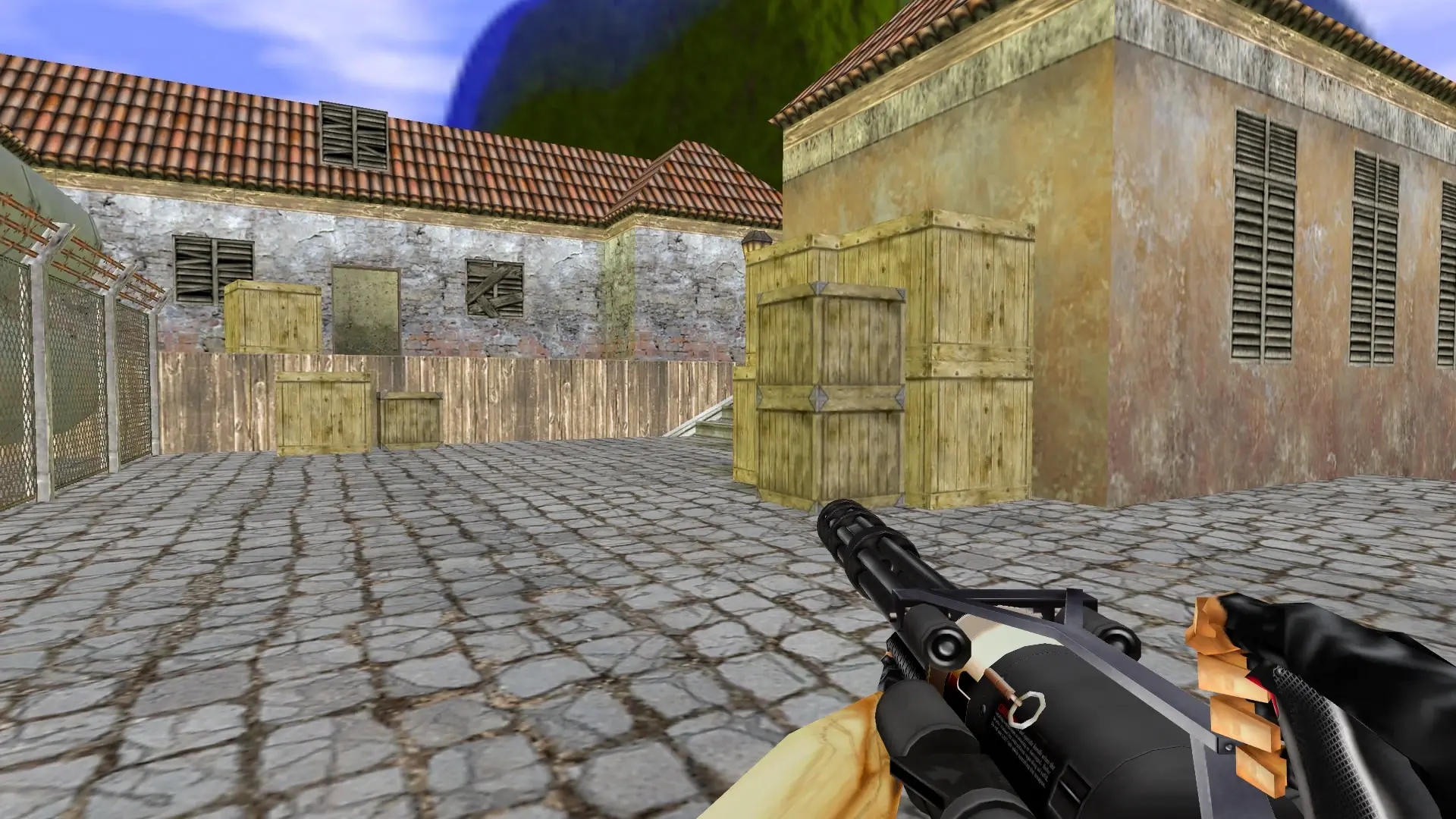 Minigun — de_inferno (first person)