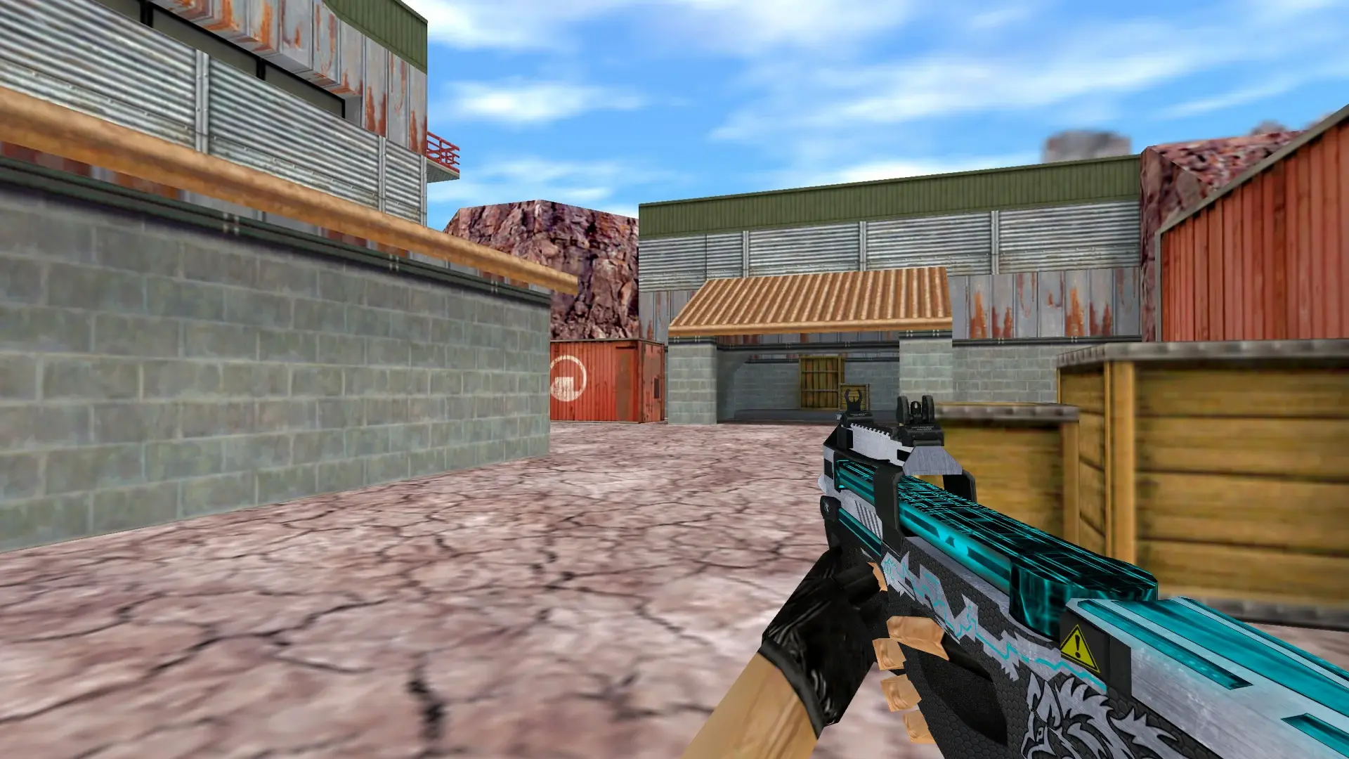 P90 Alpha — de_nuke (first person)