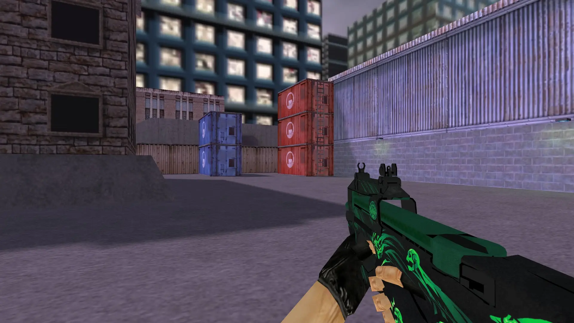 P90 Grim — cs_assault (first person)