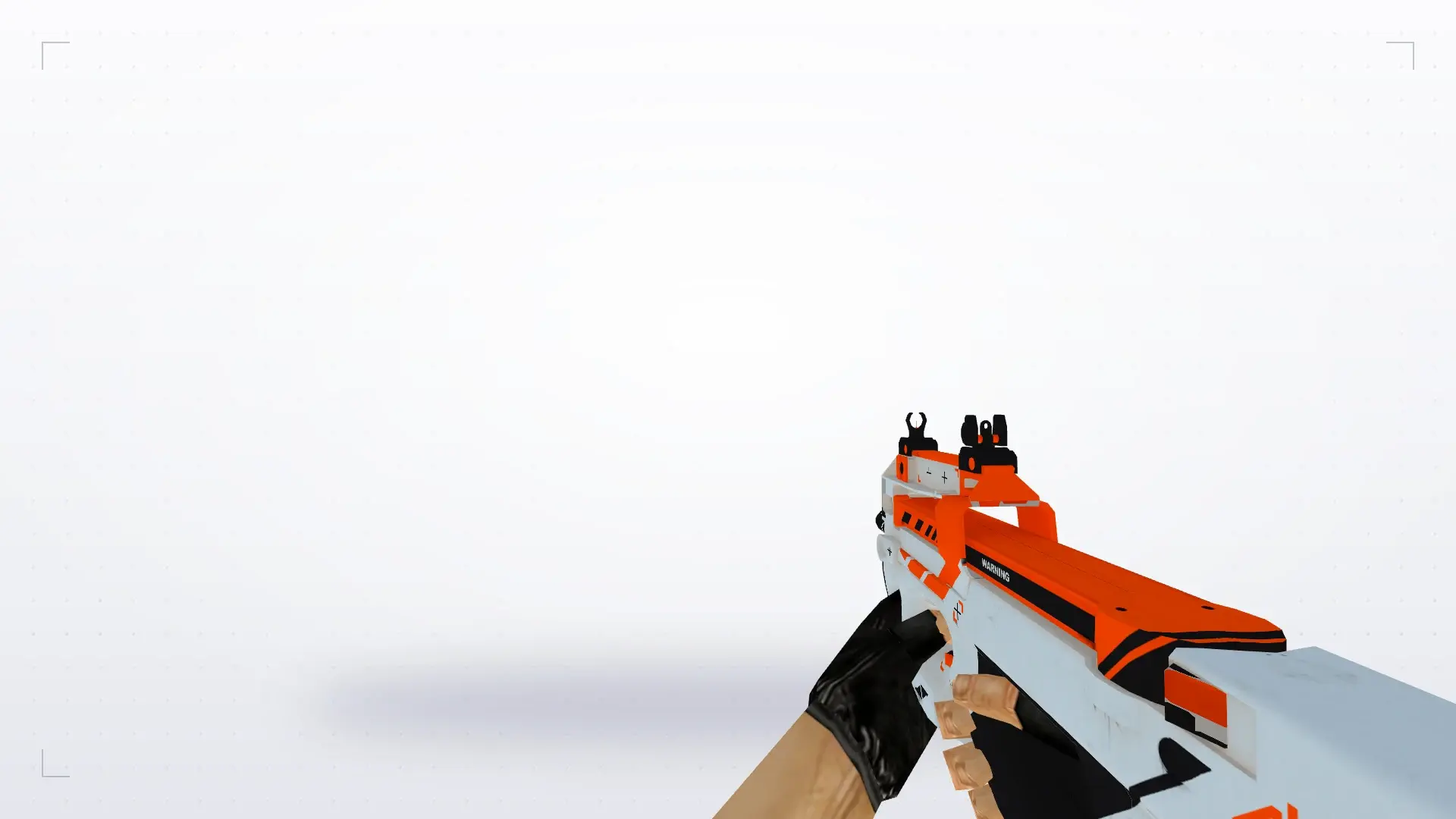 P90 | Asiimov — first person