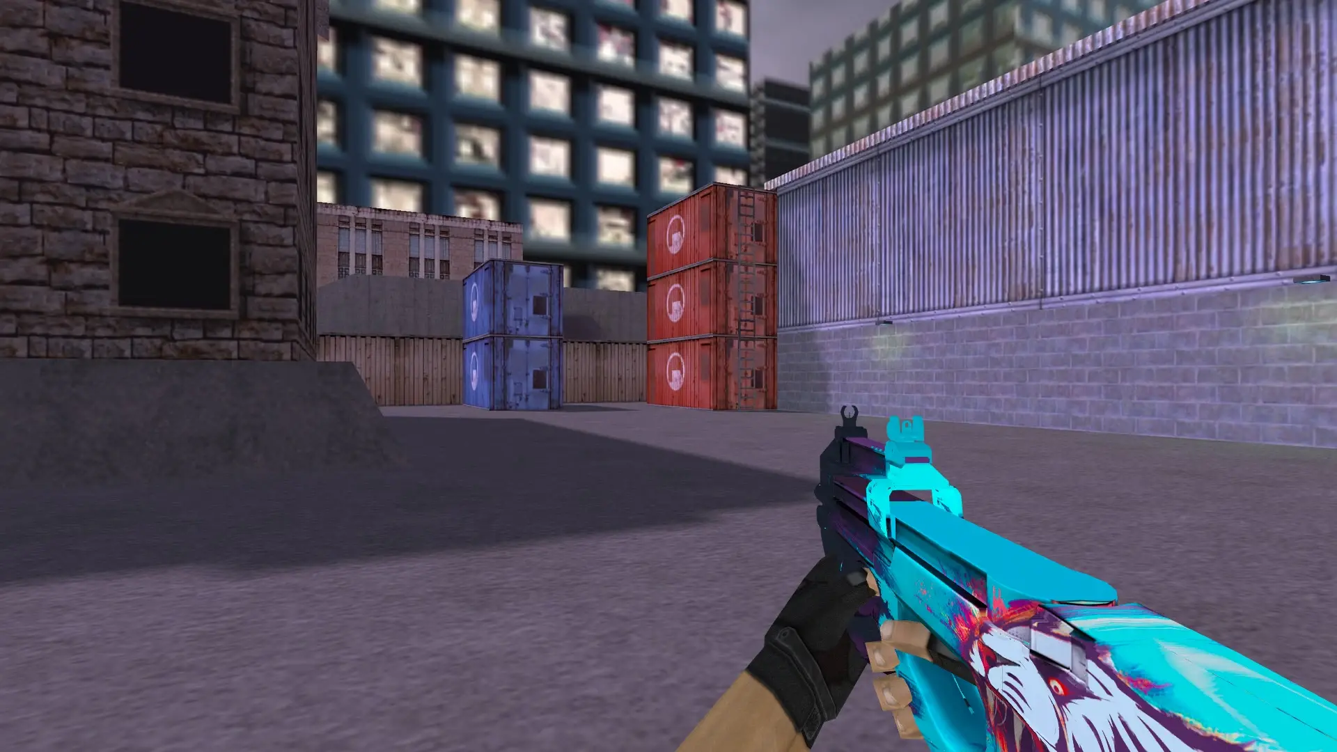 P90 Grimalkin — cs_assault (first person)
