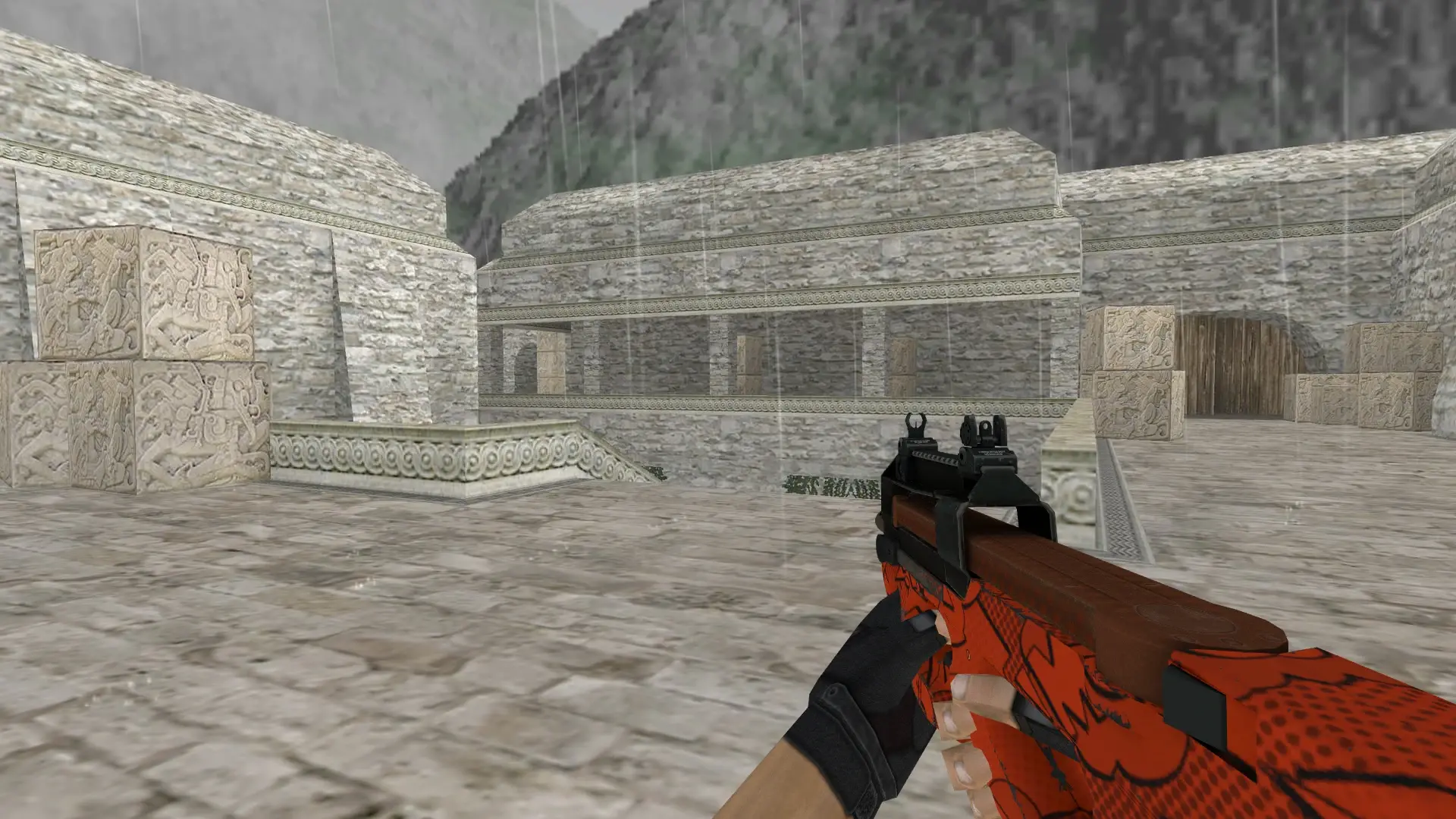 P90 Boom — de_aztec (first person)