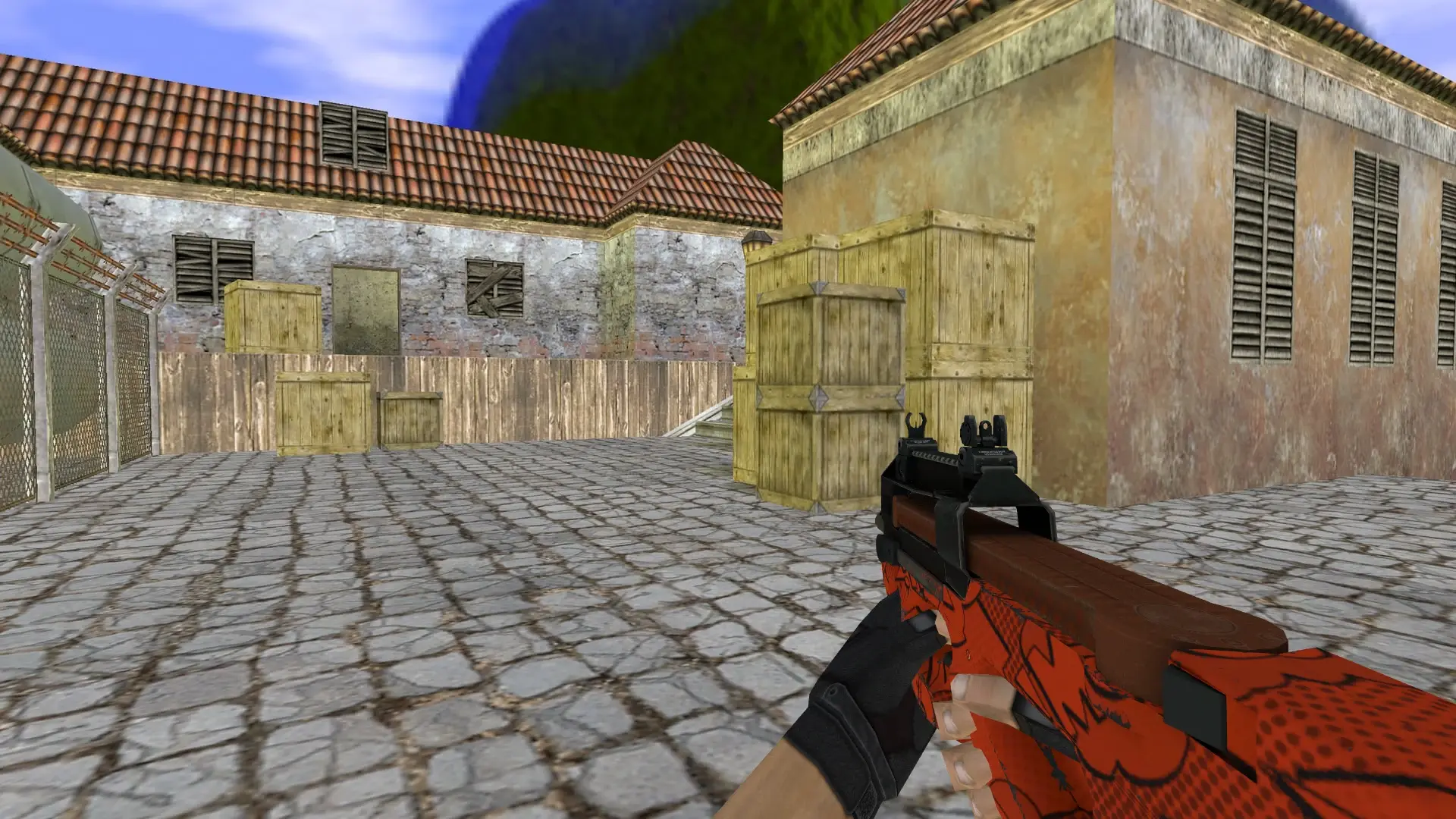 P90 Boom — de_inferno (first person)