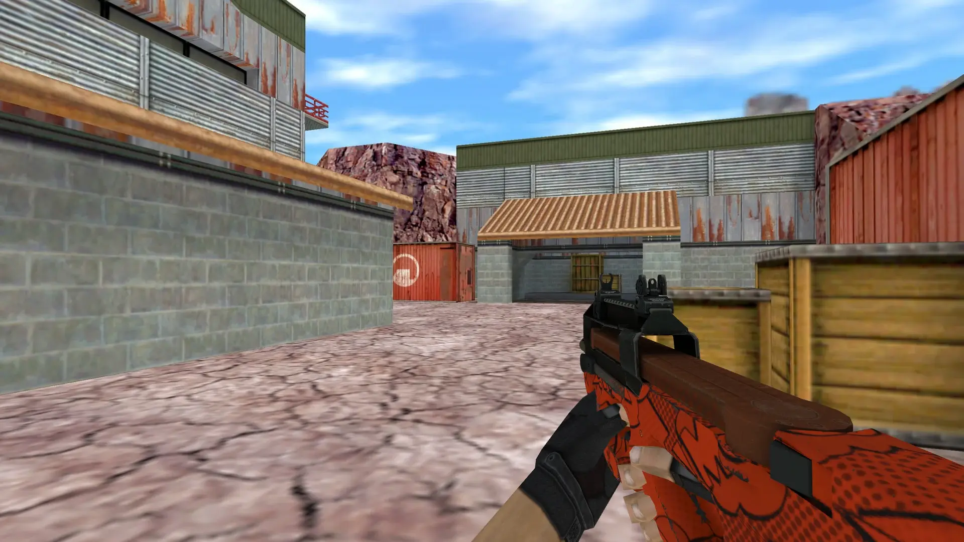 P90 Boom — de_nuke (first person)