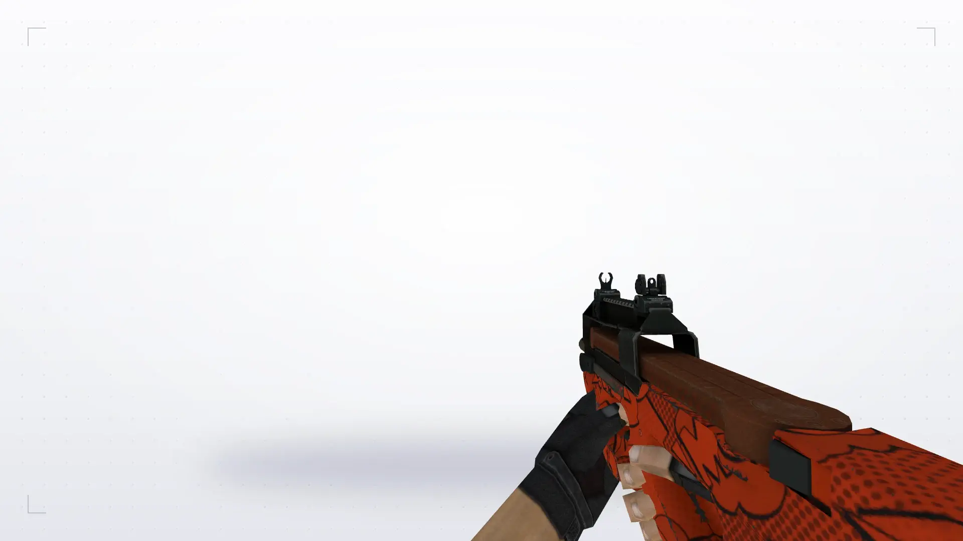 P90 Boom — first person