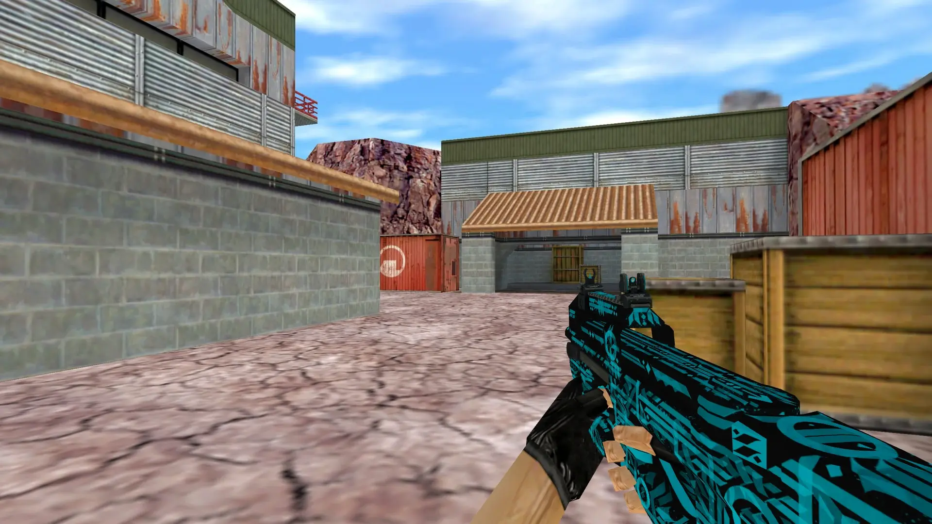 P90 Handwritten — de_nuke (first person)