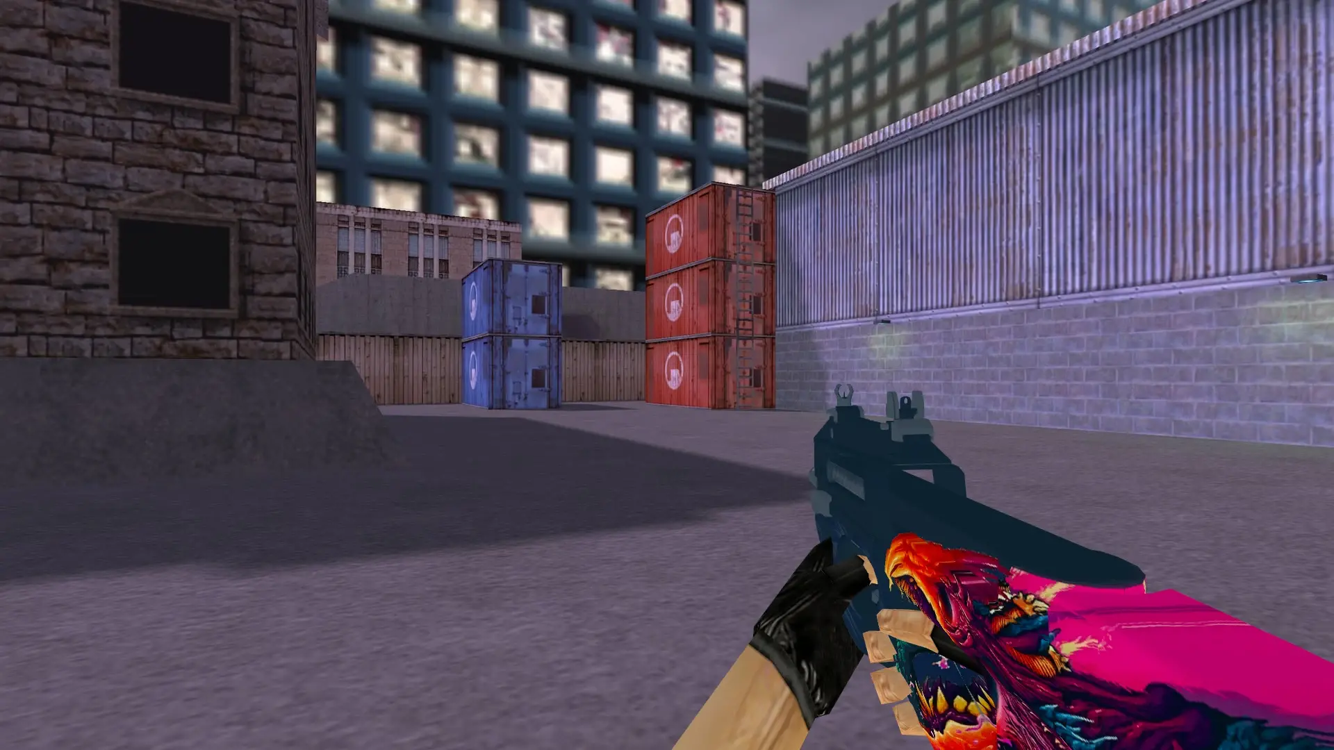 P90 Hyper Beast — cs_assault (first person)