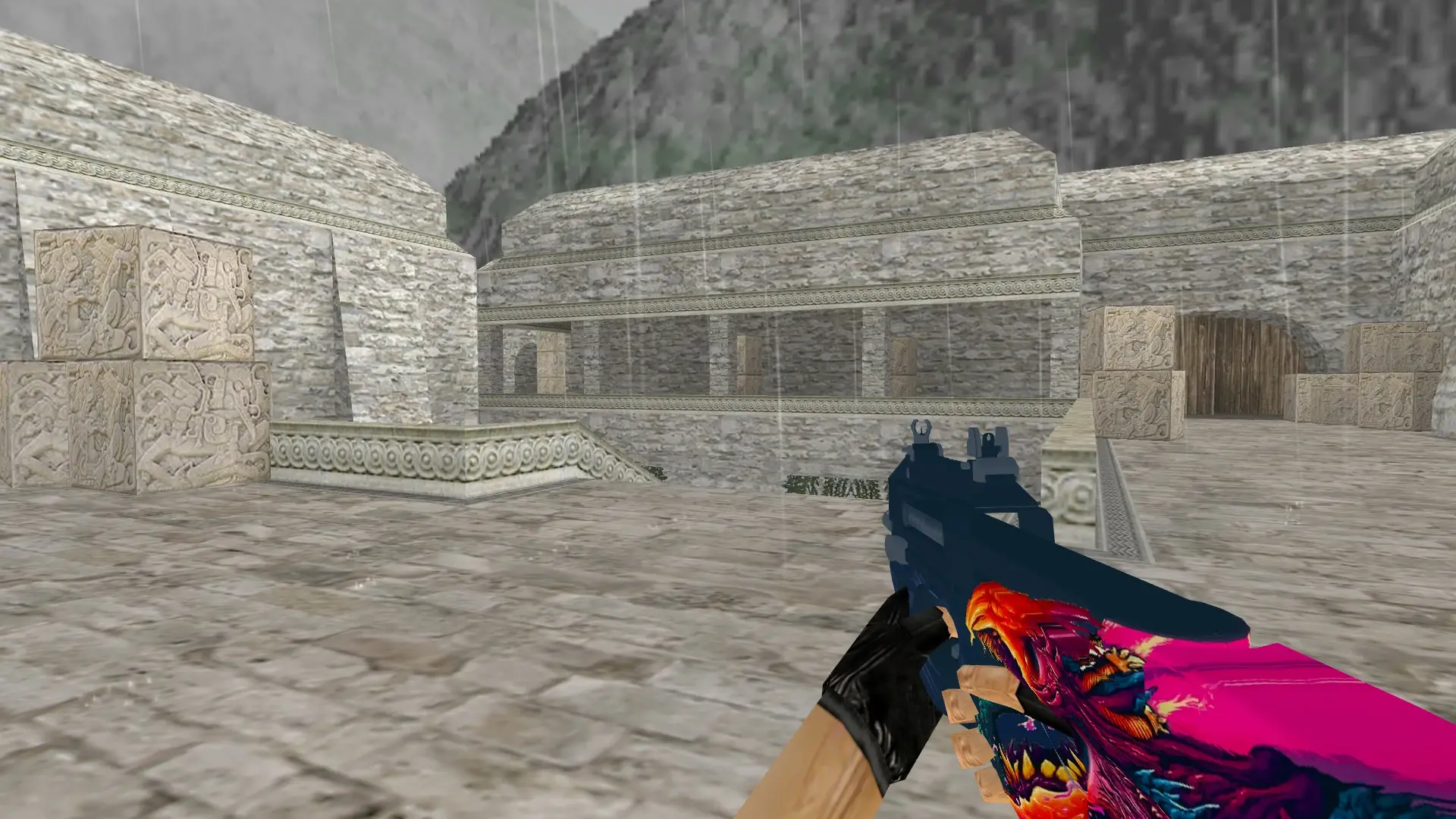 P90 Hyper Beast — de_aztec (first person)