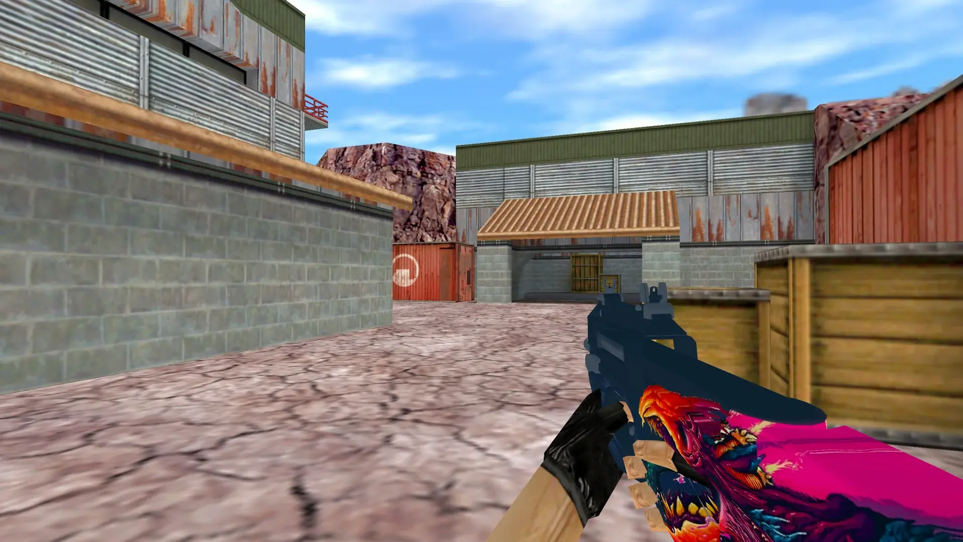 P90 Hyper Beast — de_nuke (first person)