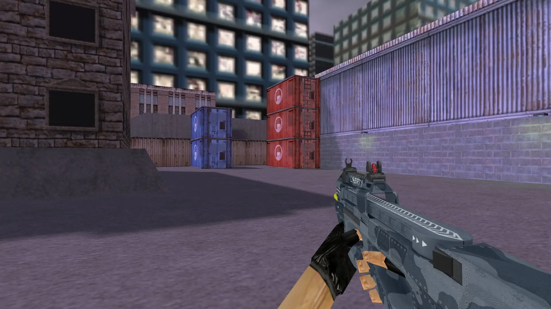 P90 Liberty — cs_assault (first person)