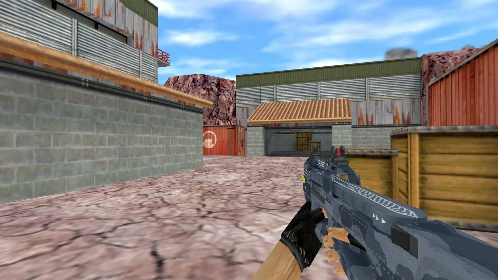 P90 Liberty — de_nuke (first person)
