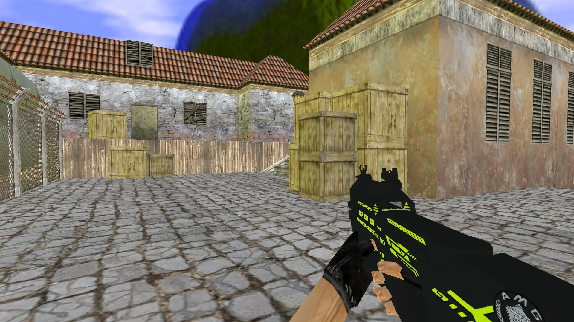 P90 Machine — de_inferno (first person)