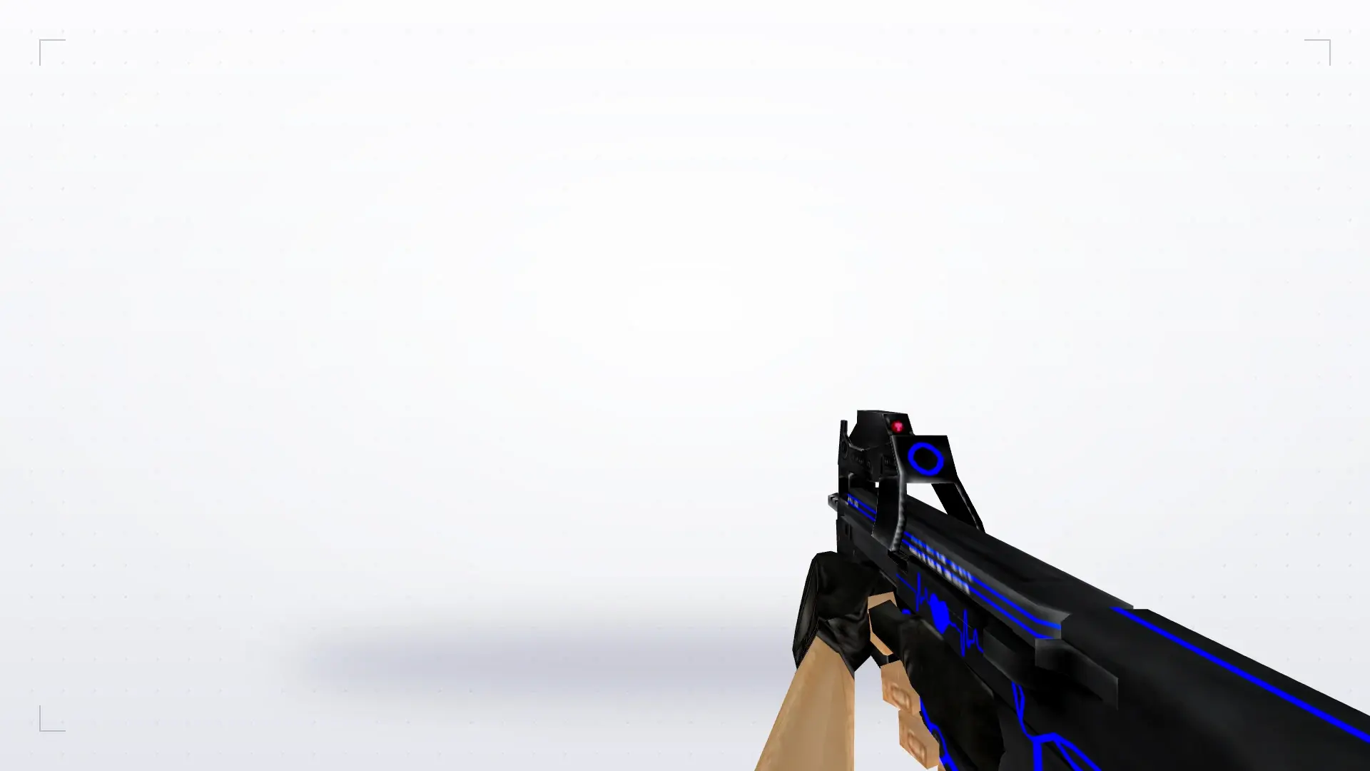 P90 Neon Pulse — blue