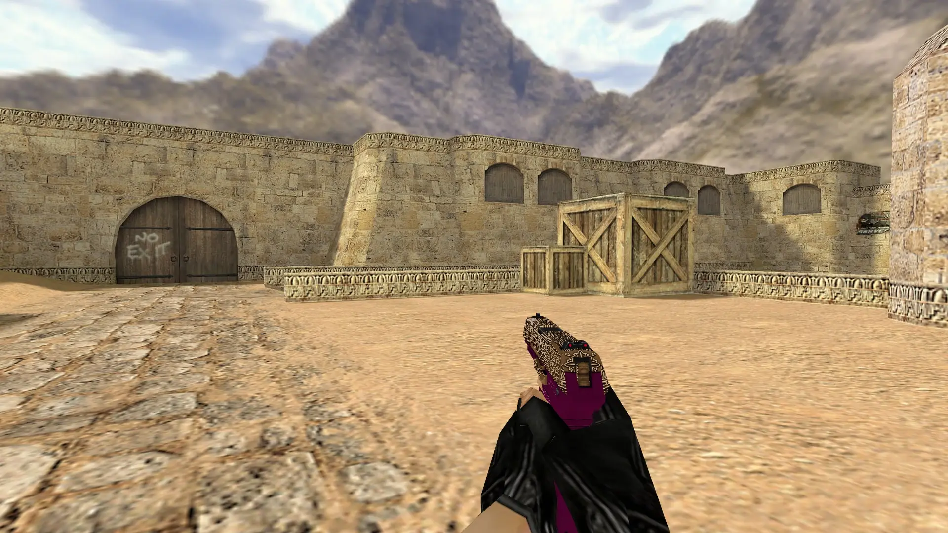 P2000 Grandee — de_dust2 (first person)