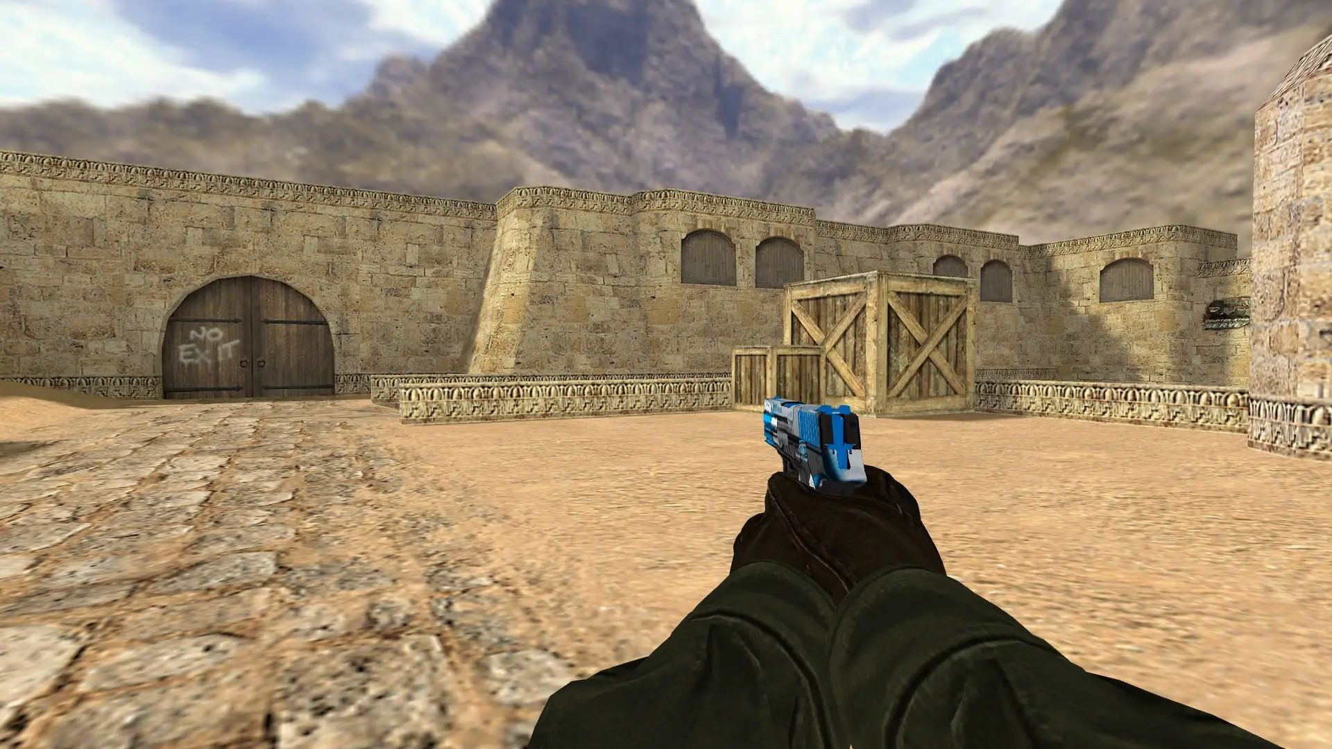 P2000 | Handgun — de_dust2 (first person)