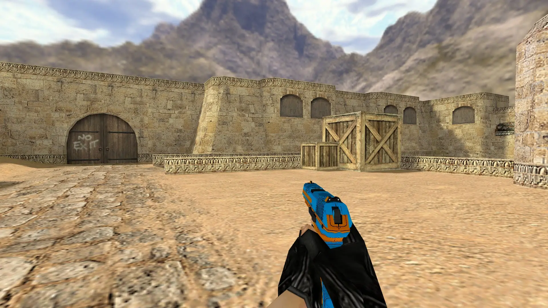 P2000 Jack o Jack v2 — de_dust2 (first person)