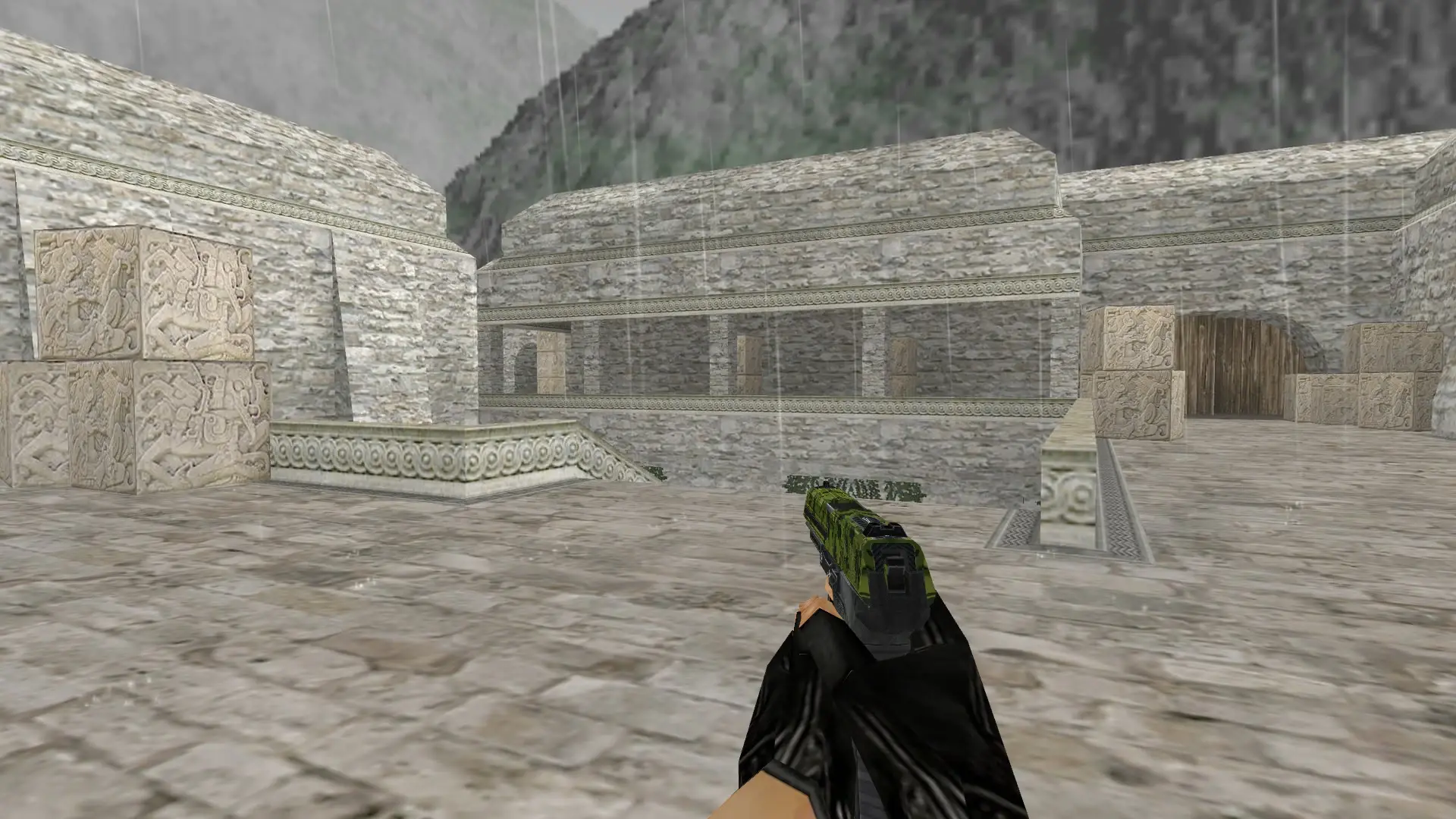 P2000 Jungle Tiger — de_aztec (first person)