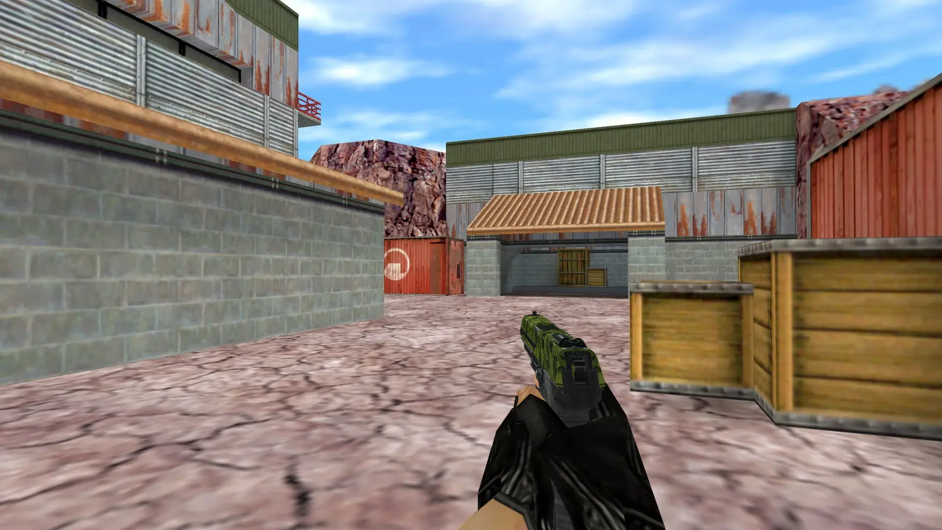 P2000 Jungle Tiger — de_nuke (first person)