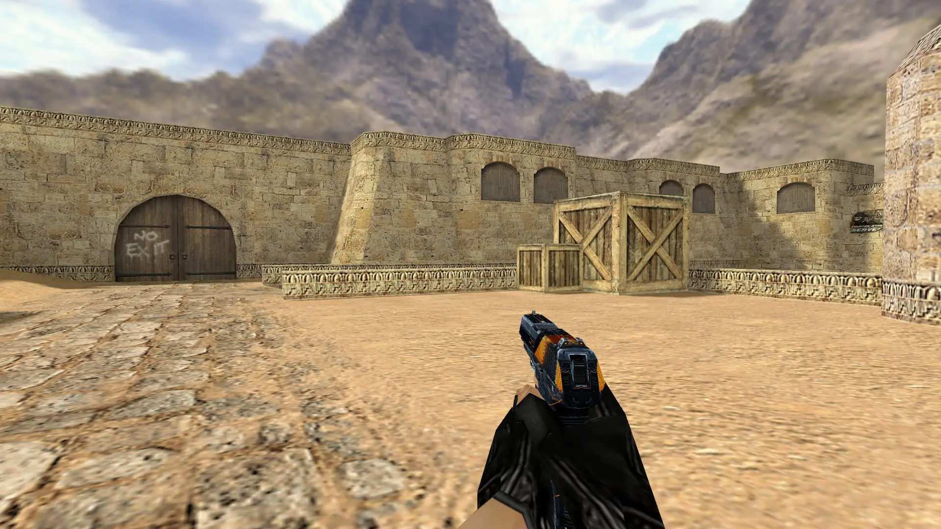 P2000 Spine — de_dust2 (first person)