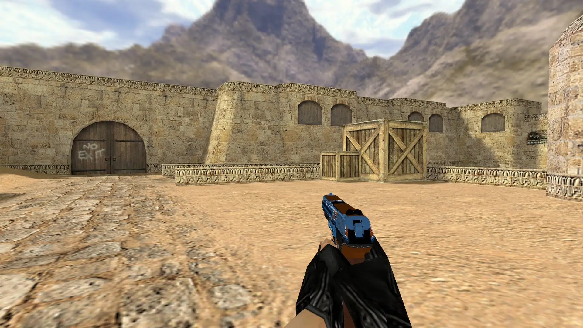 P2000 Starrideer Blue — de_dust2 (first person)