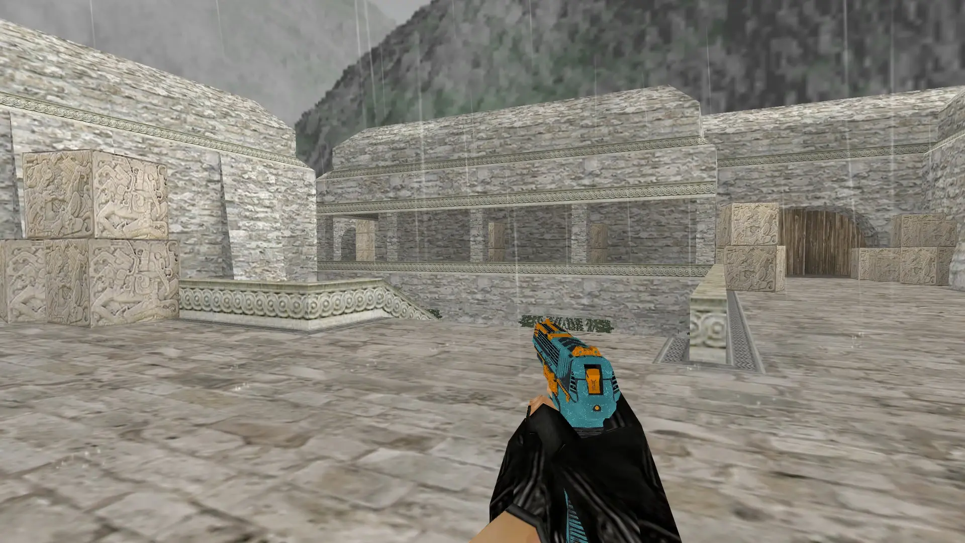 P2000 Tactical v1 — de_aztec (first person)