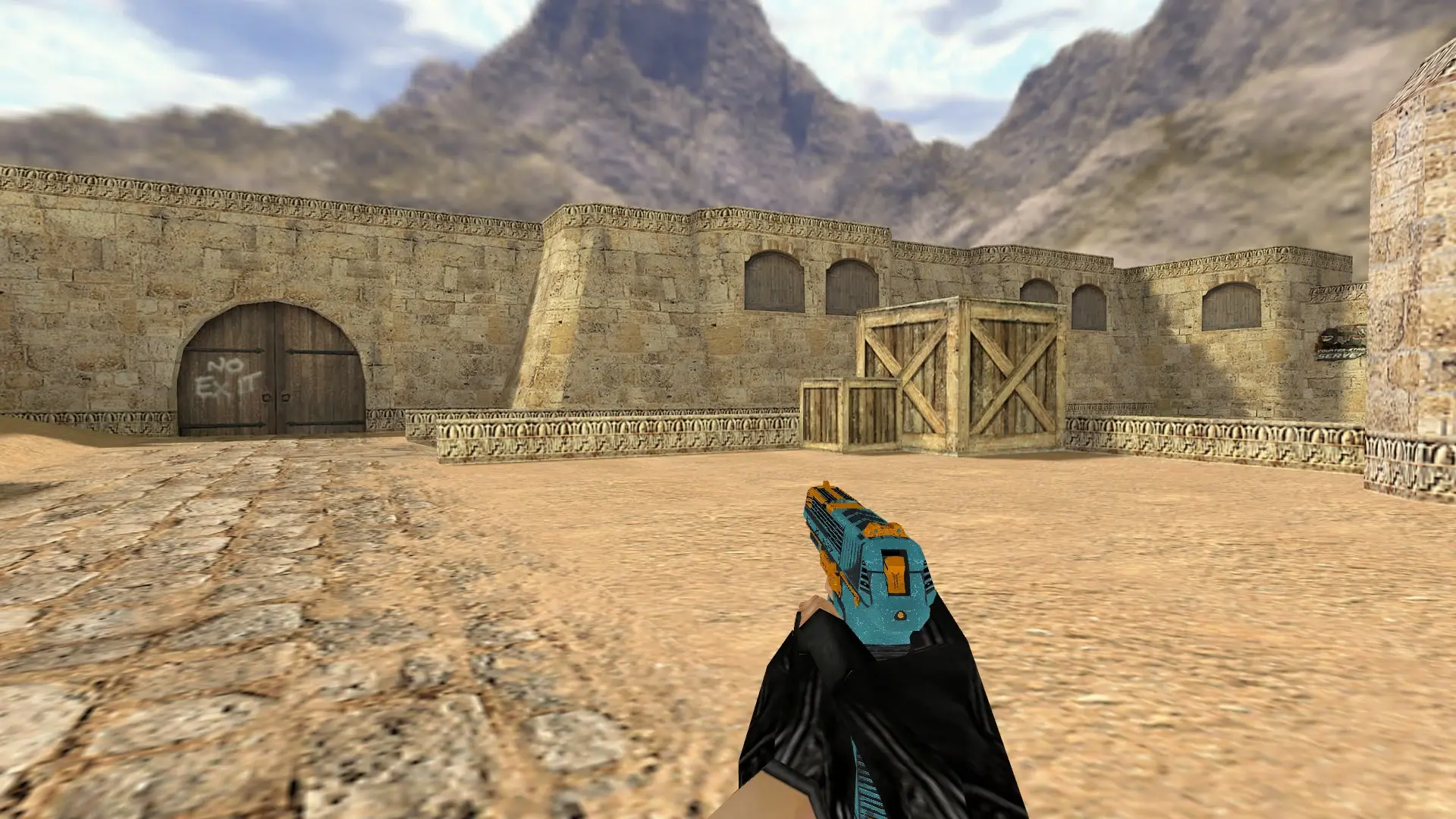P2000 Tactical v1 — de_dust2 (first person)