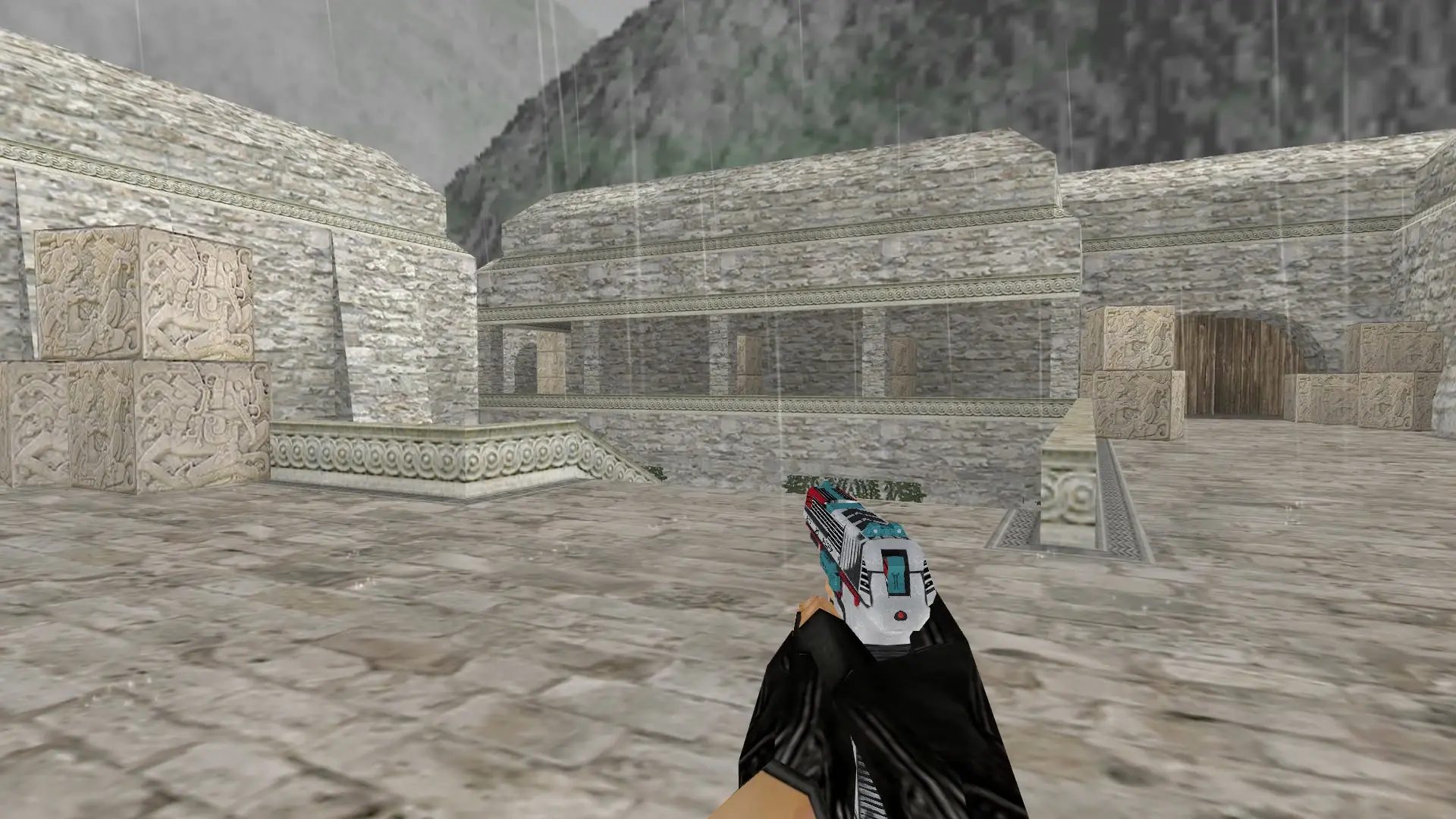 P2000 Tactical v2 — de_aztec (first person)