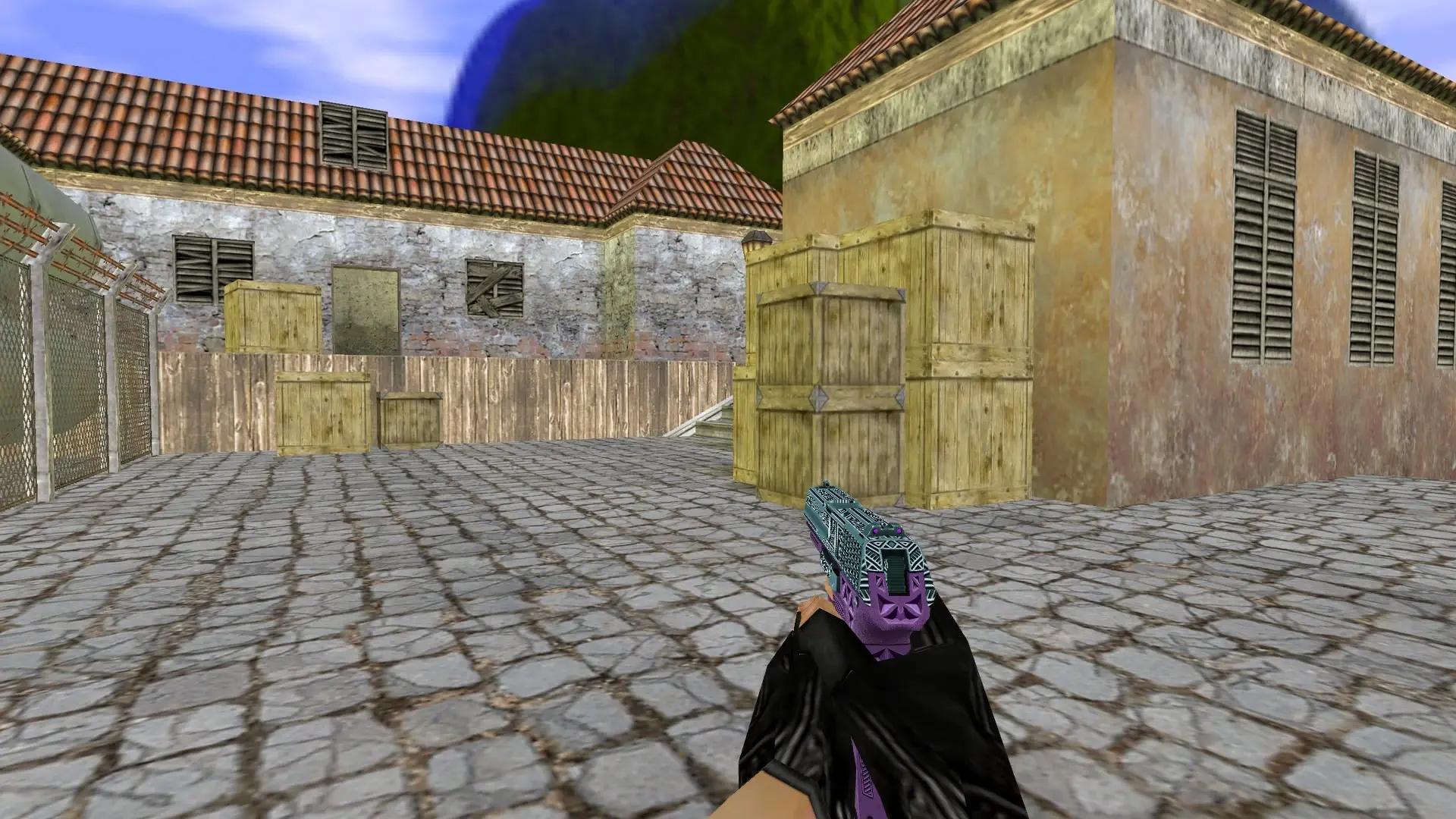 P2000 Tread Purple — de_inferno (first person)