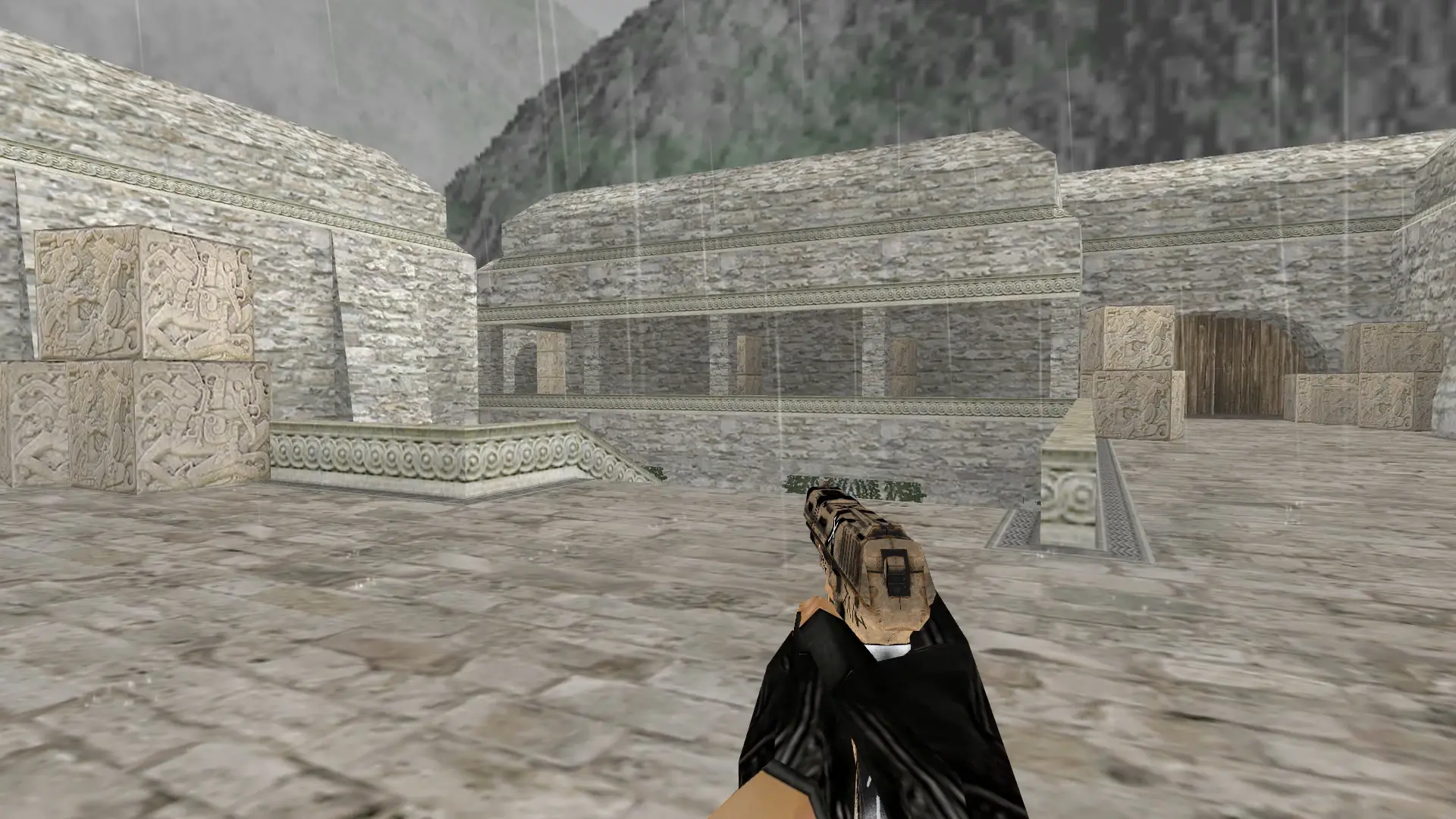 P2000 Trench — de_aztec (first person)