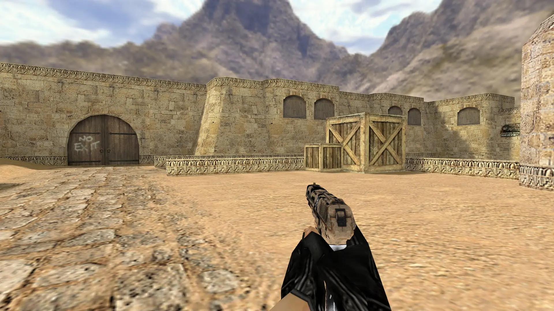 P2000 Trench — de_dust2 (first person)
