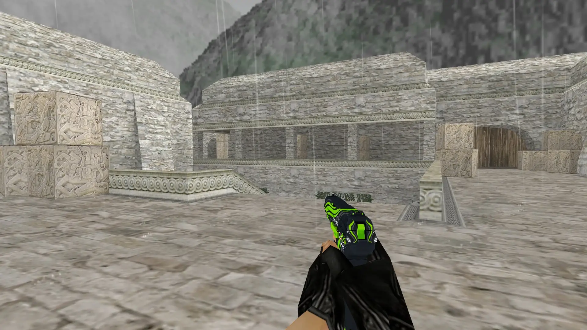 P2000 Venom — de_aztec (first person)