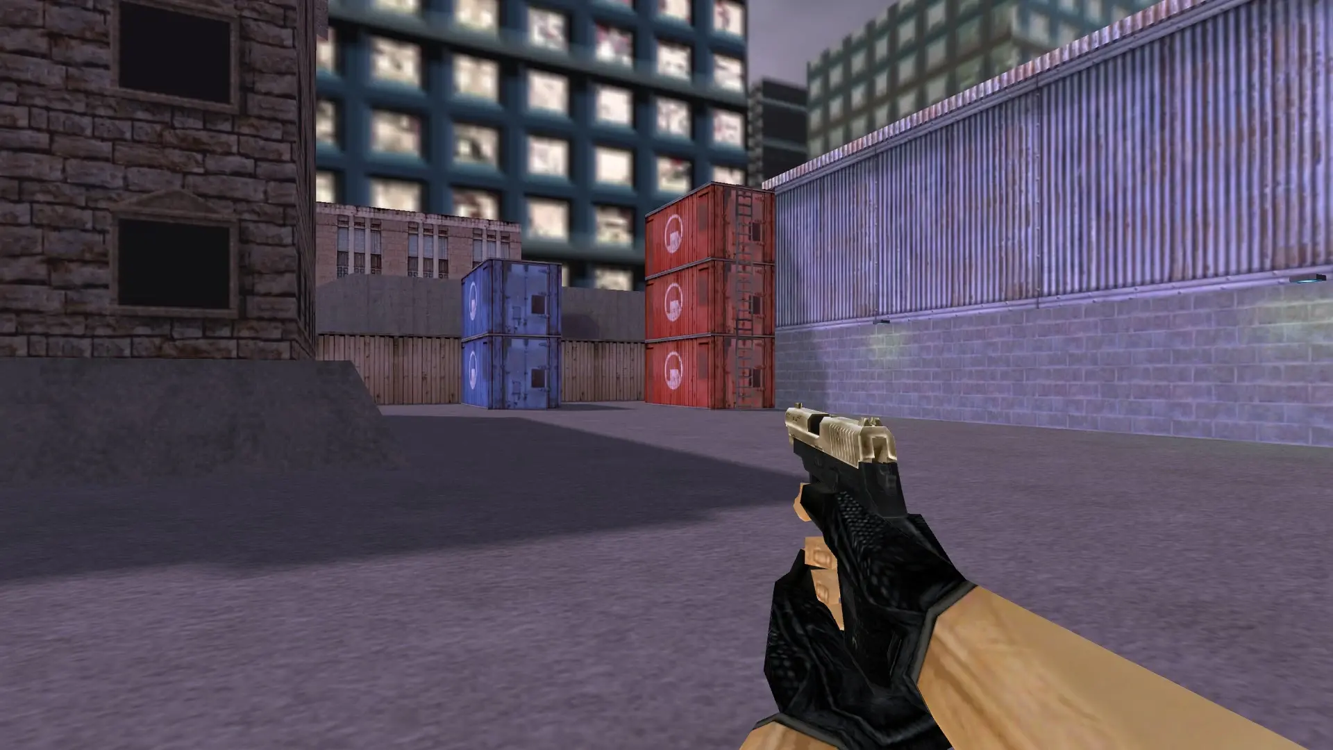 P228 Golden — cs_assault (first person)
