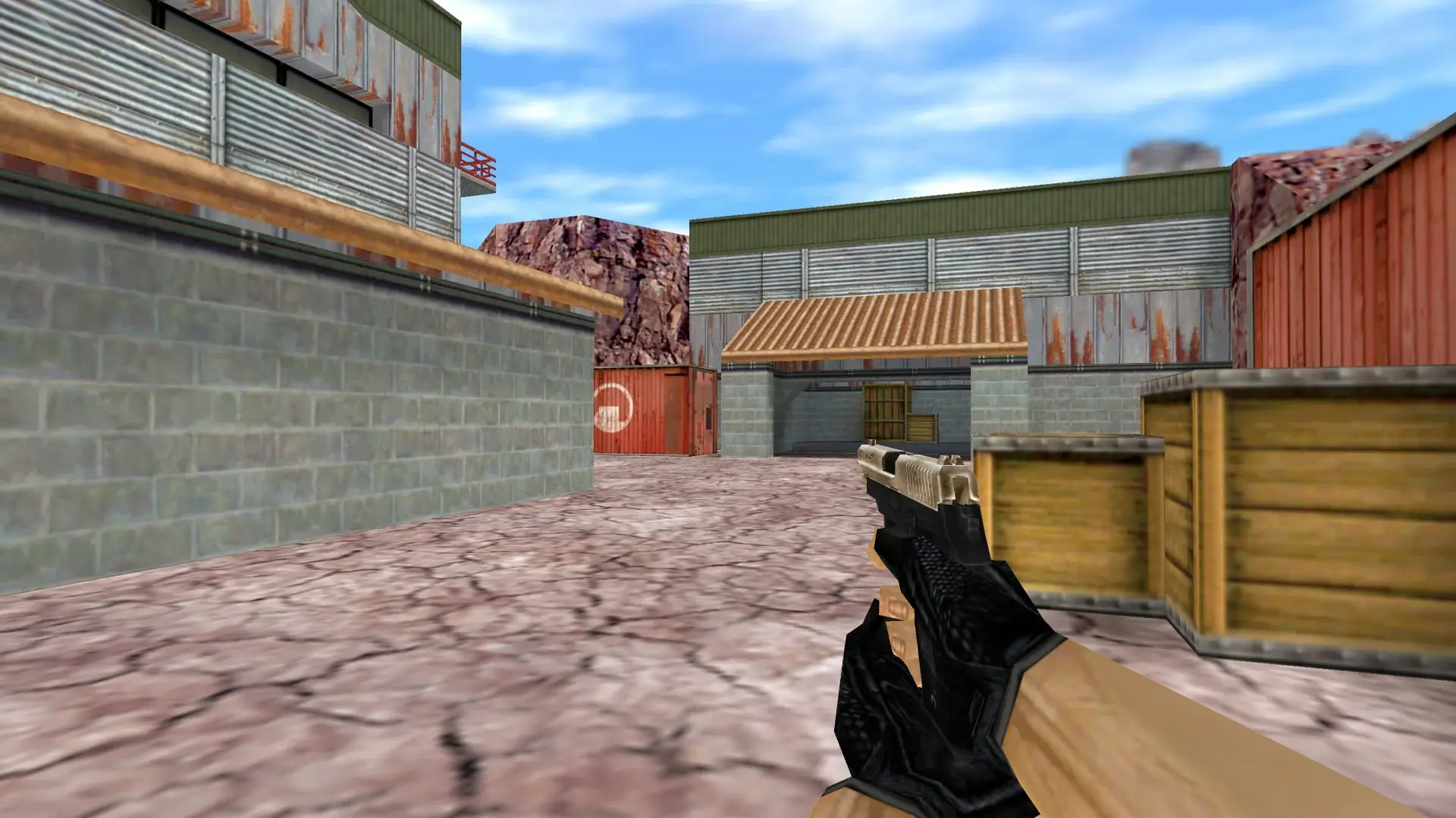 P228 Golden — de_nuke (first person)