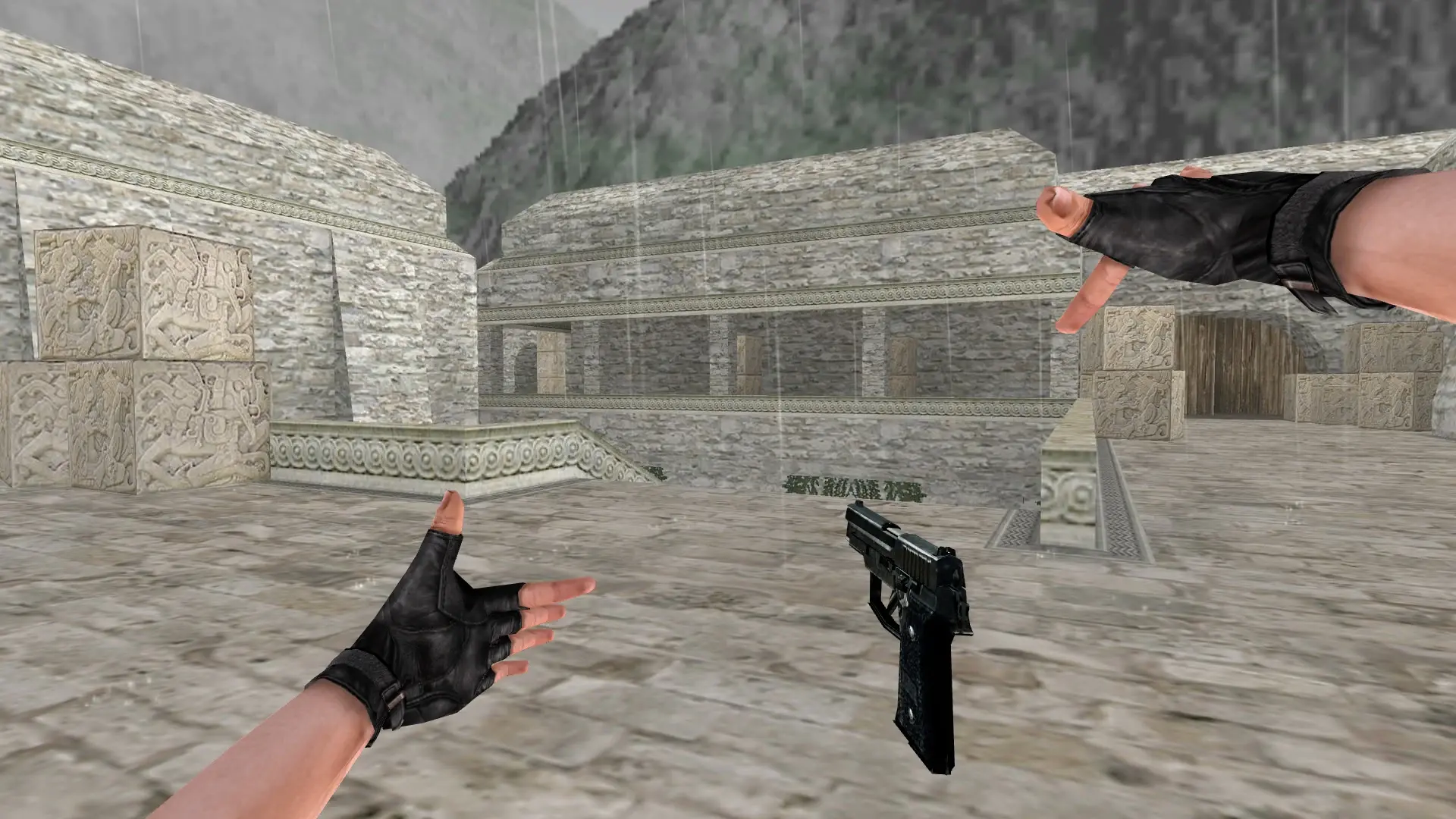 P228 Magician — de_aztec (first person)