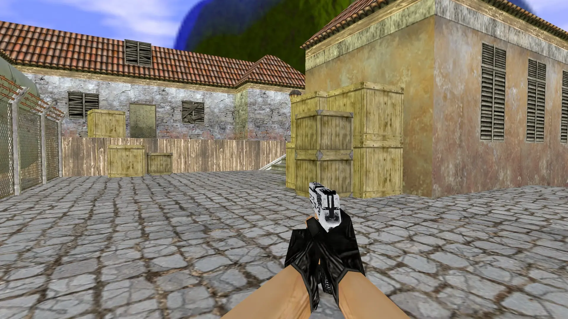 P250 Cerakote White — de_inferno (first person)