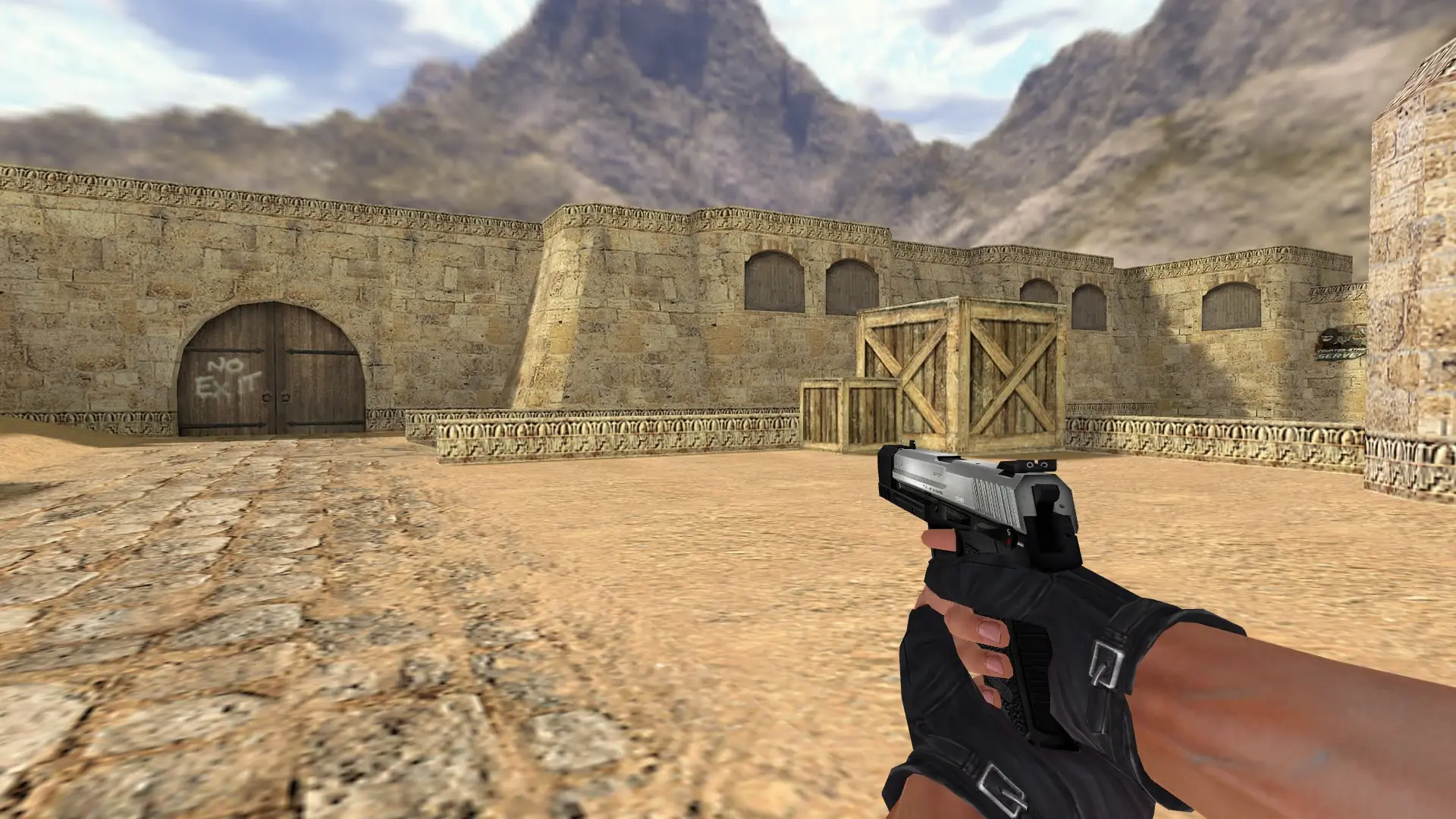P228 Silver — de_dust2 (first person)