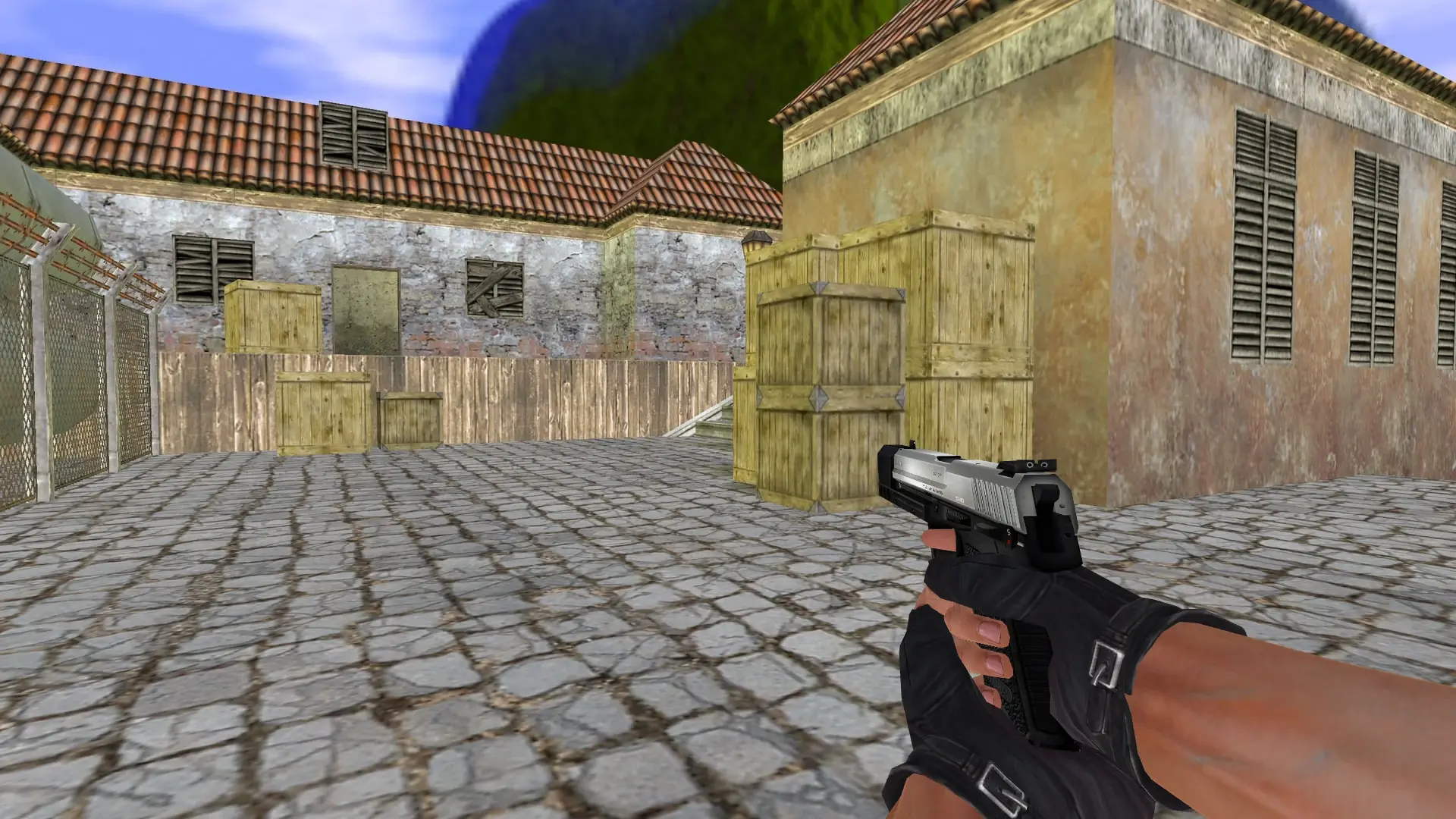 P228 Silver — de_inferno (first person)