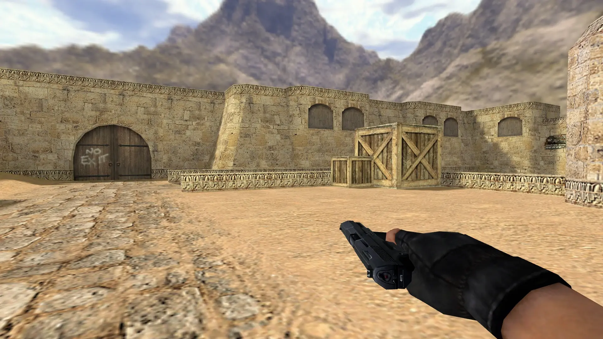 P228 Solver — de_dust2 (first person)