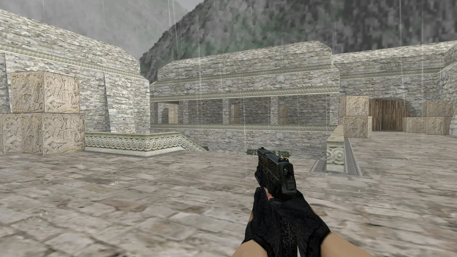 P228 Tactical — de_aztec (first person)