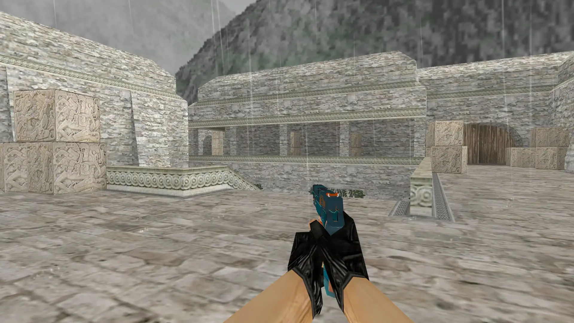 P250 Aquaique — de_aztec (first person)