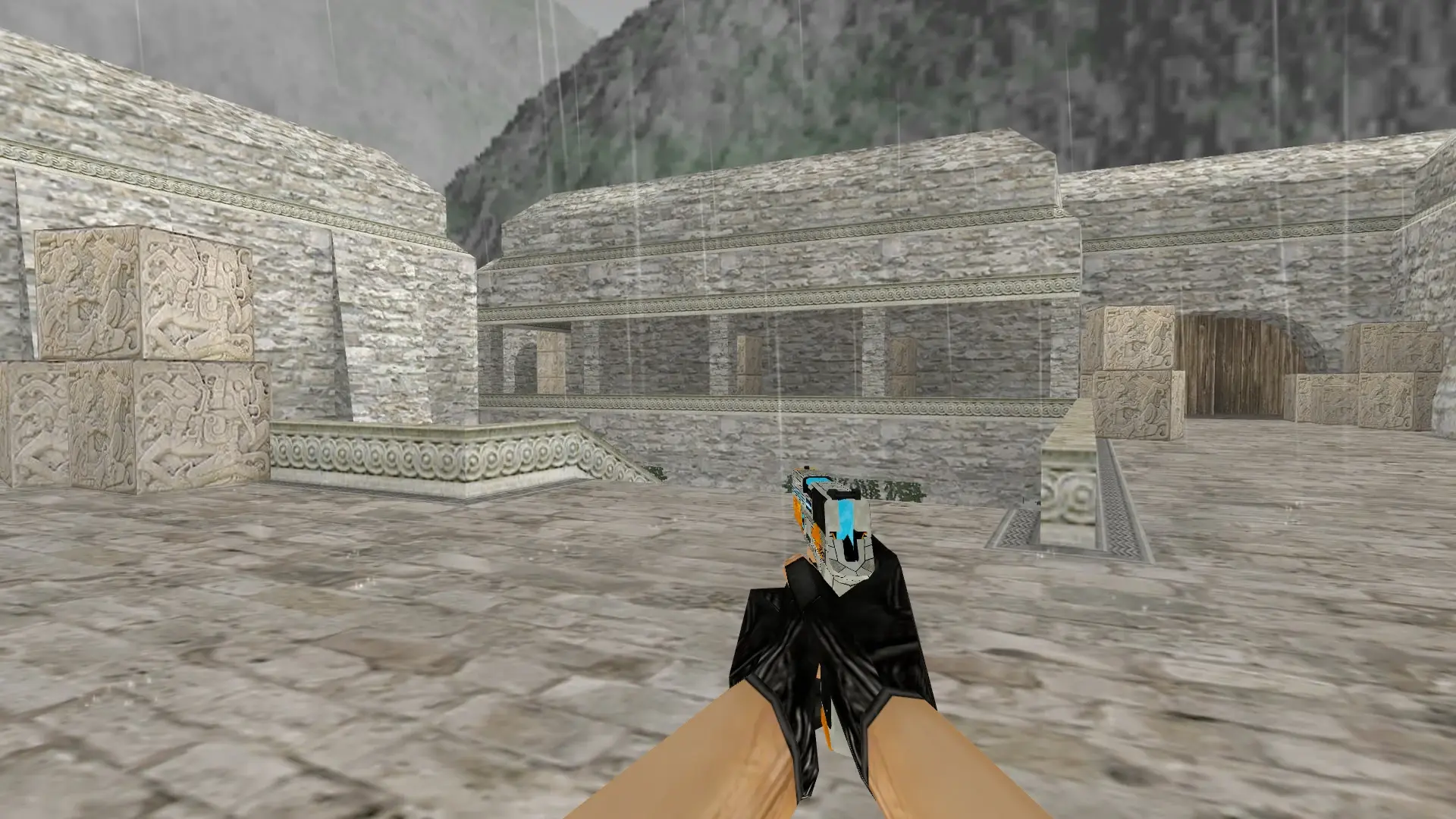 P250 Area 51 — de_aztec (first person)