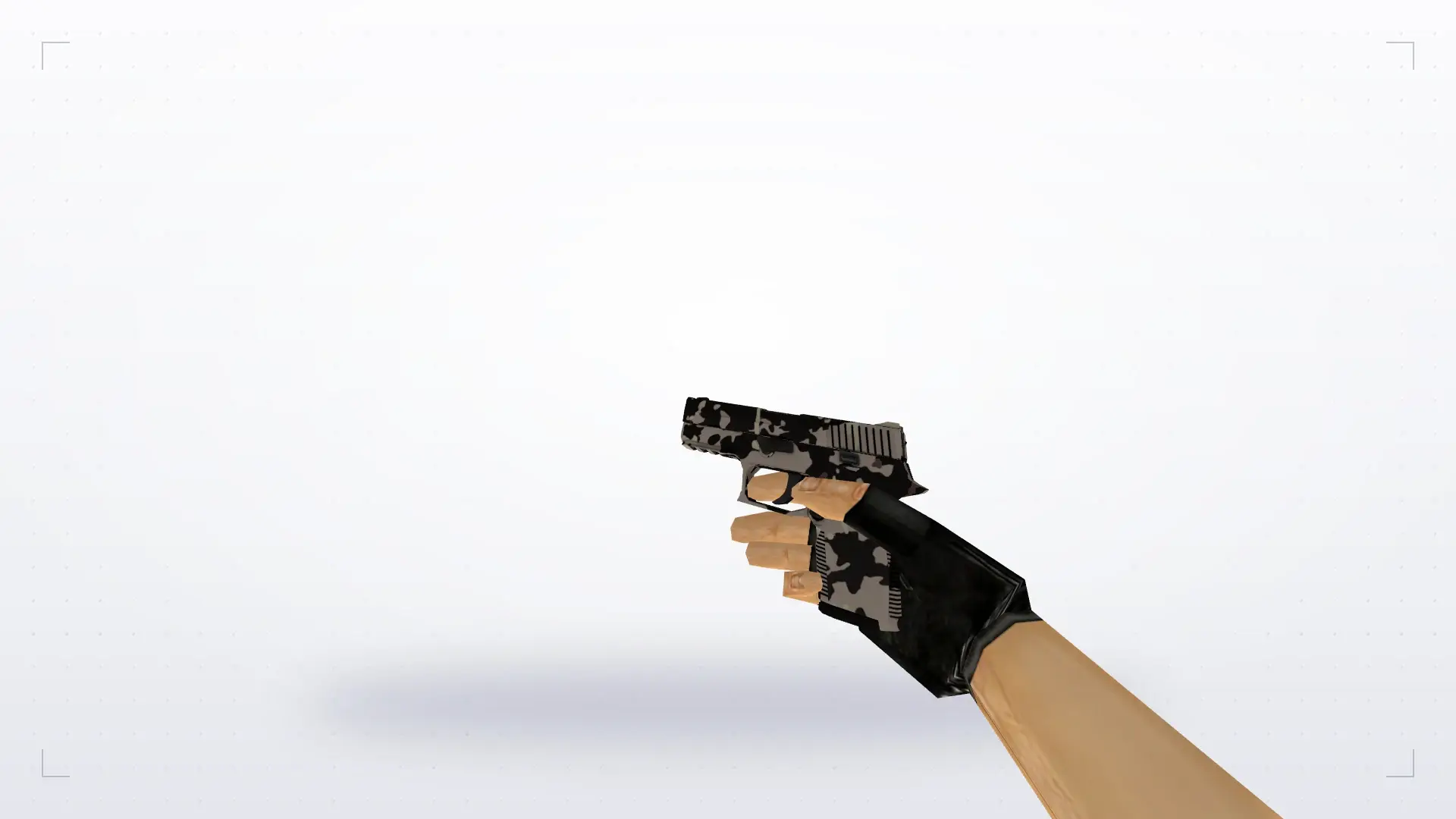 P250 Black & Tan — first person